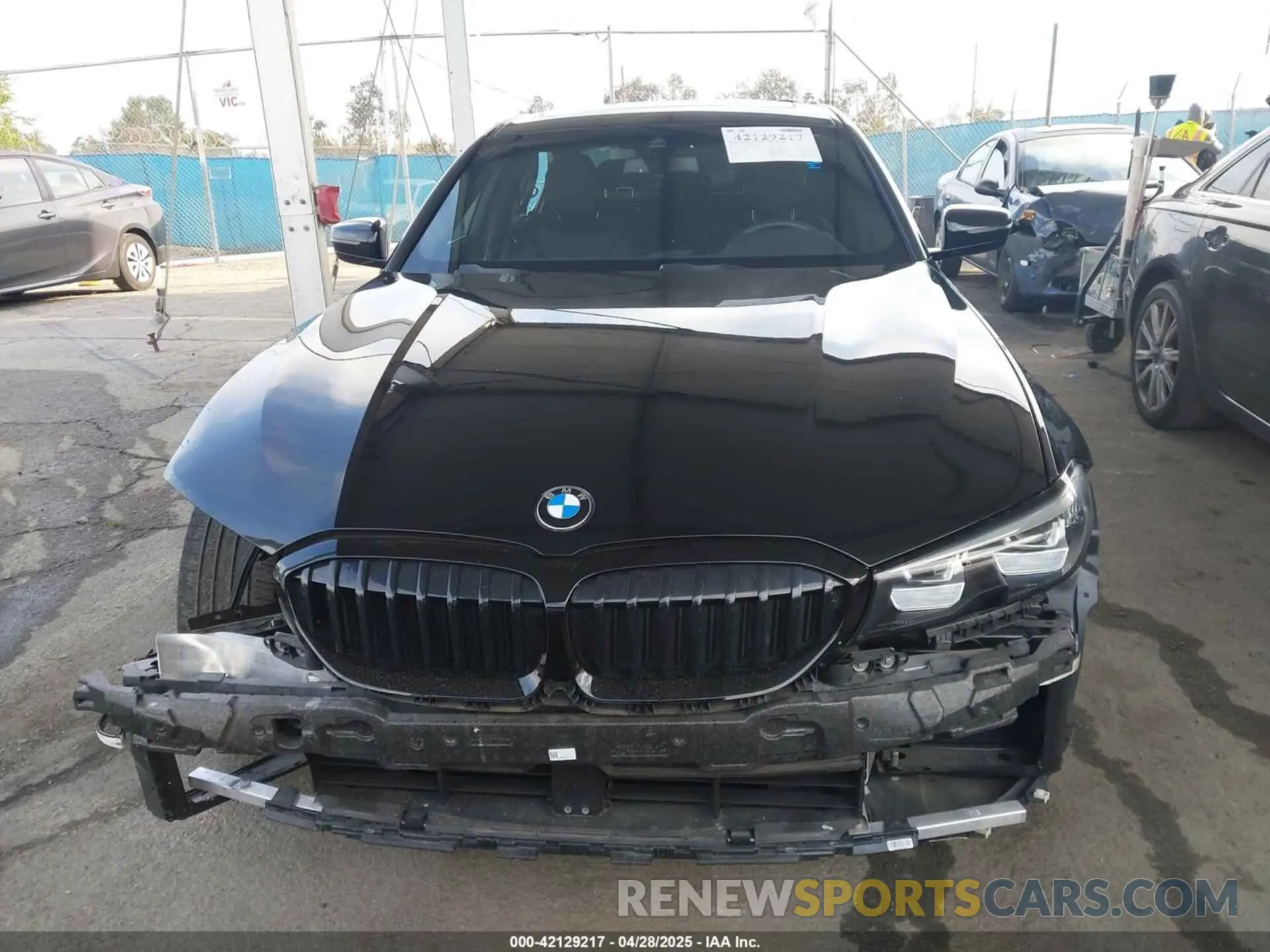 13 Photograph of a damaged car WBA5R1C07LFH37243 BMW 330I 2020