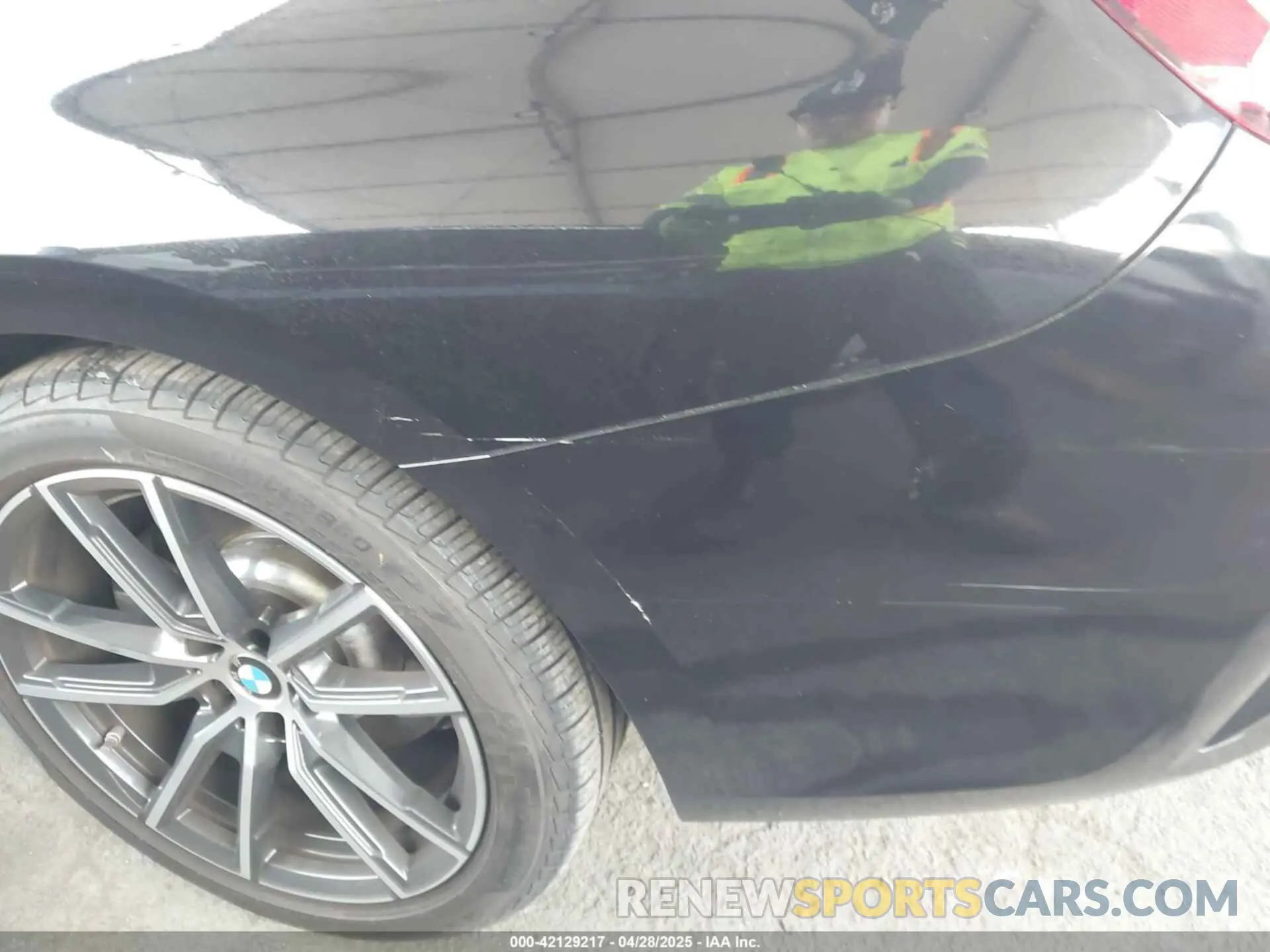 19 Photograph of a damaged car WBA5R1C07LFH37243 BMW 330I 2020