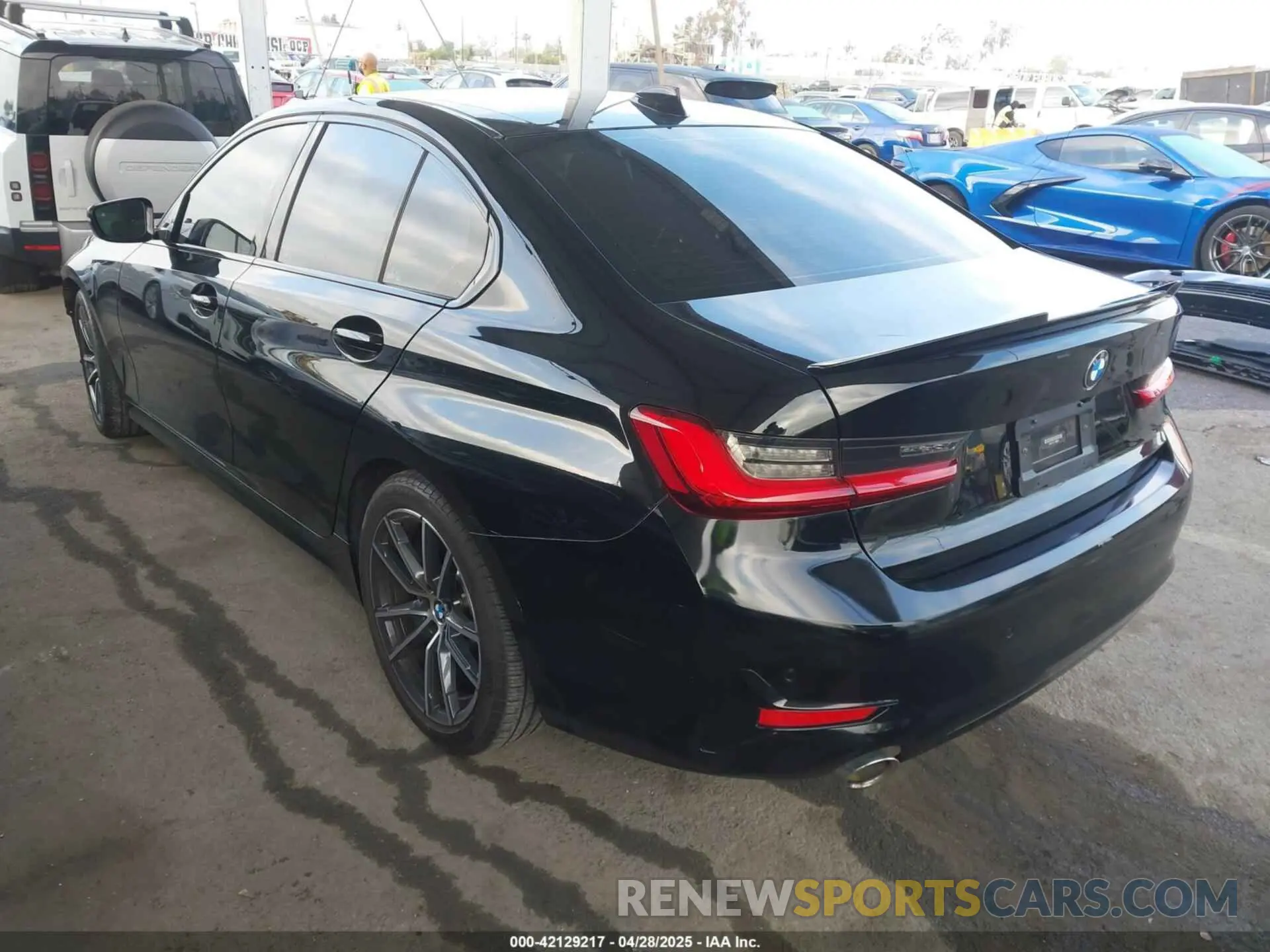 3 Photograph of a damaged car WBA5R1C07LFH37243 BMW 330I 2020