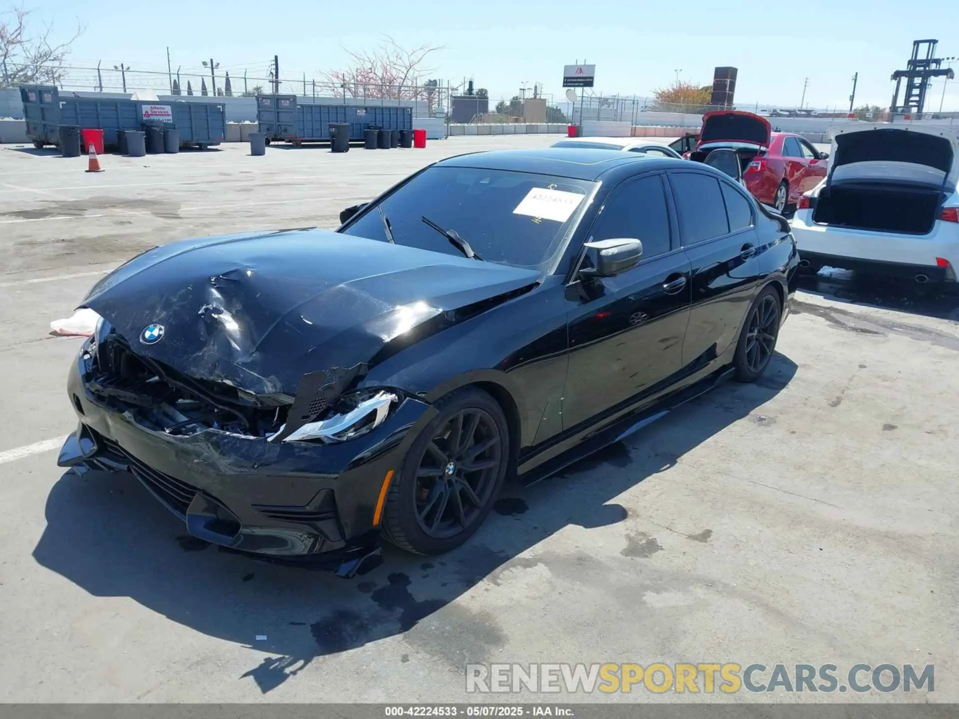 2 Photograph of a damaged car WBA5R1C09LFH43559 BMW 330I 2020