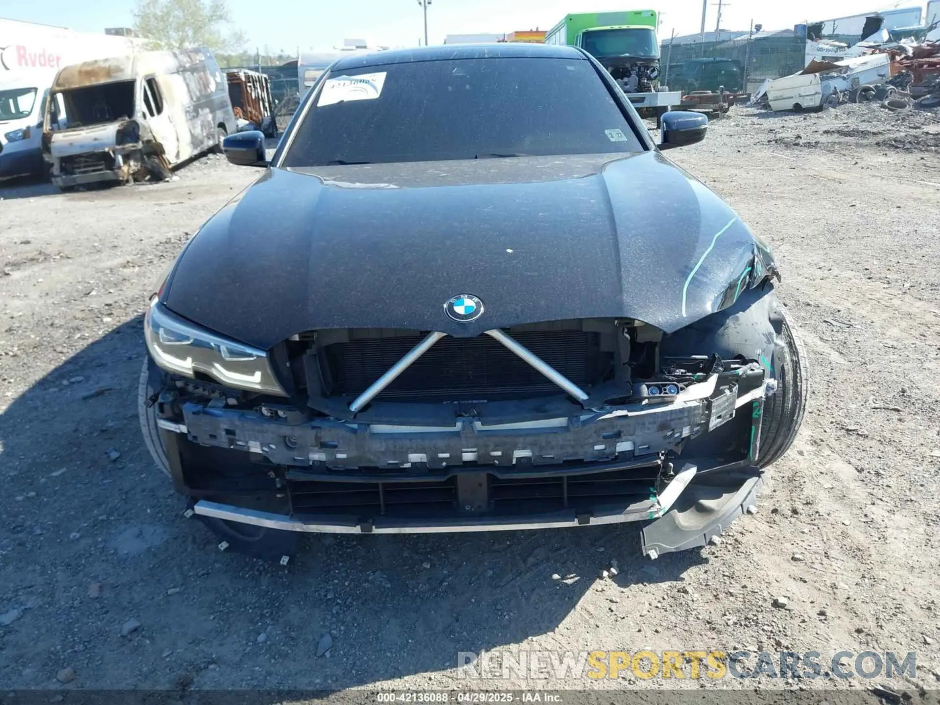 11 Photograph of a damaged car WBA5R7C01LFH48872 BMW 330I 2020
