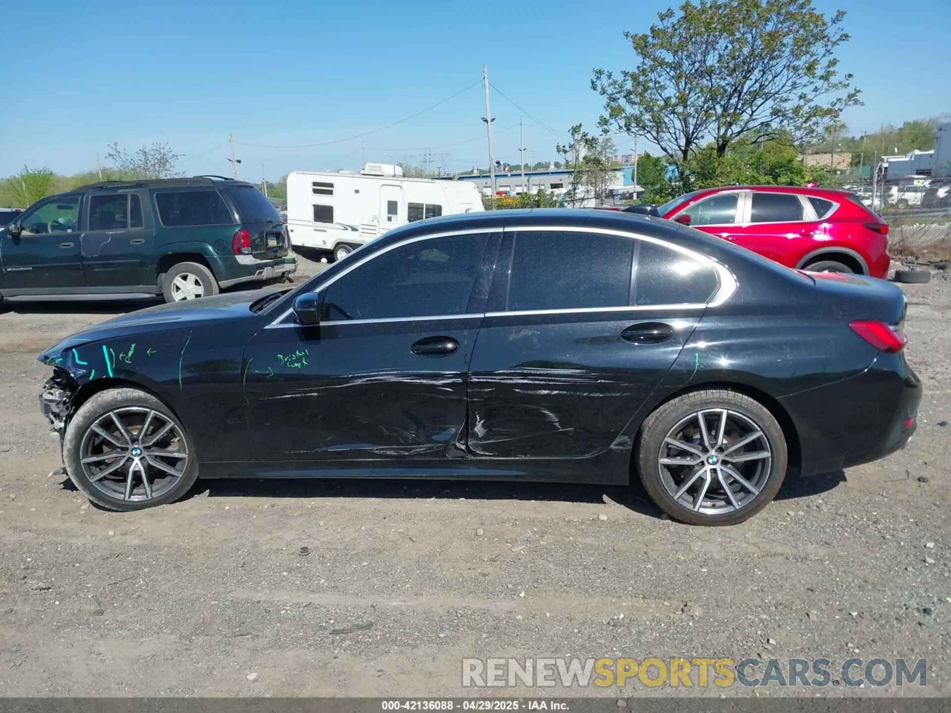 13 Photograph of a damaged car WBA5R7C01LFH48872 BMW 330I 2020