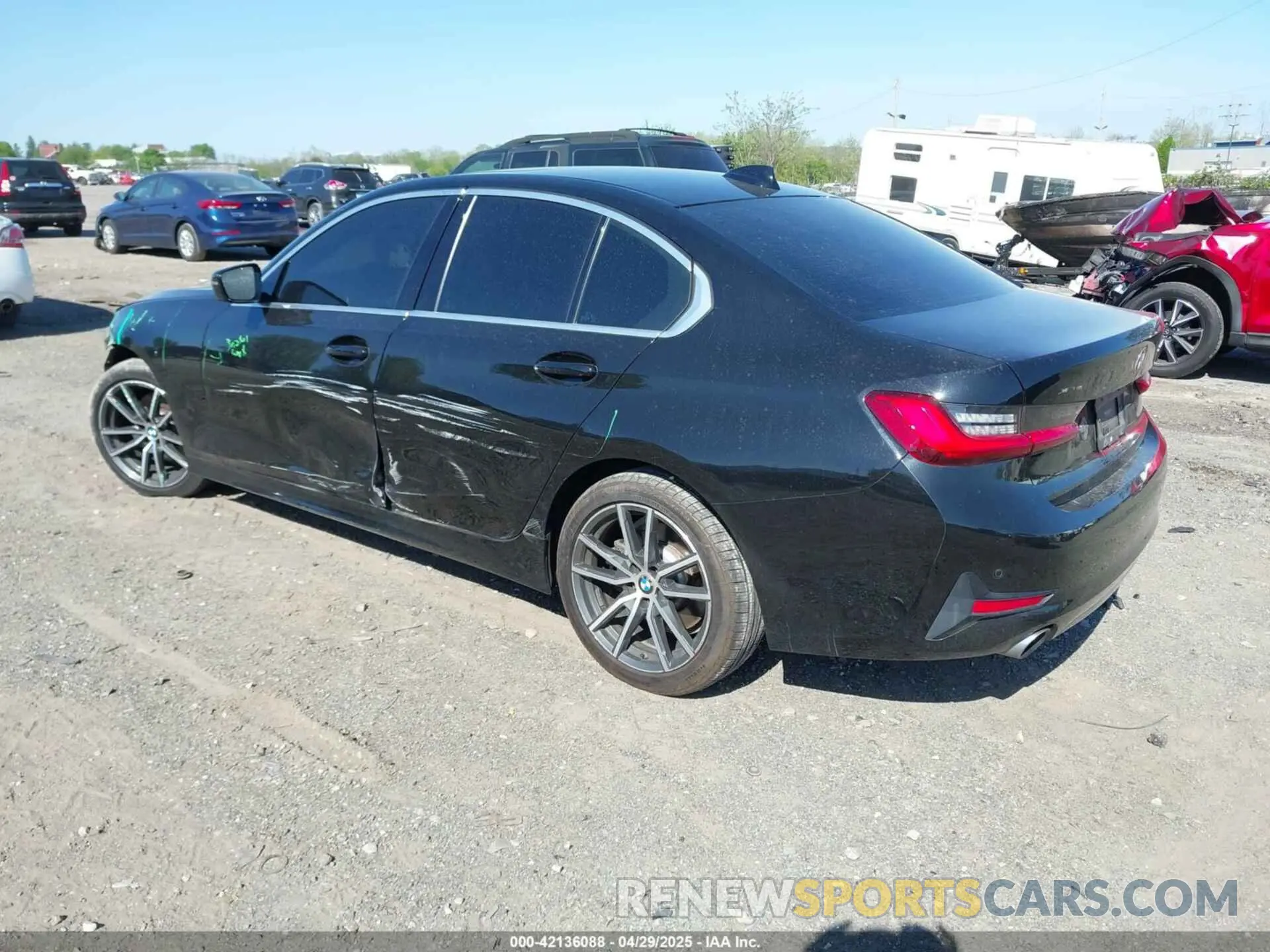 3 Photograph of a damaged car WBA5R7C01LFH48872 BMW 330I 2020