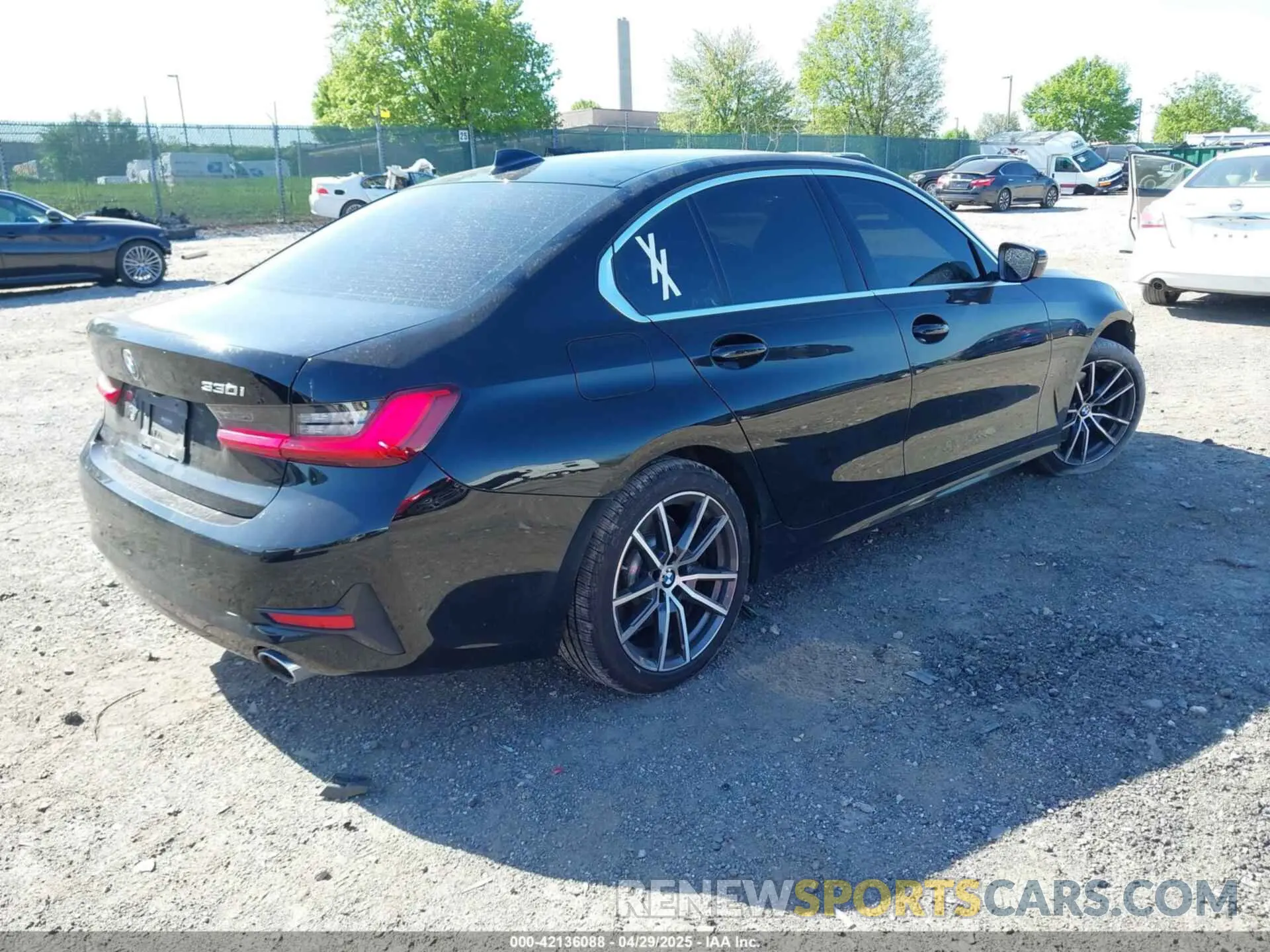 4 Photograph of a damaged car WBA5R7C01LFH48872 BMW 330I 2020