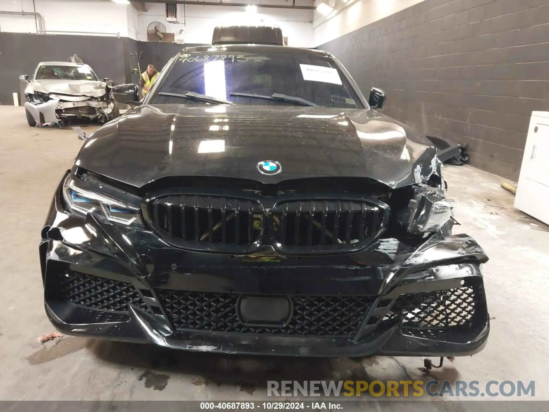 12 Photograph of a damaged car WBA5R7C05LFH42556 BMW 330I 2020