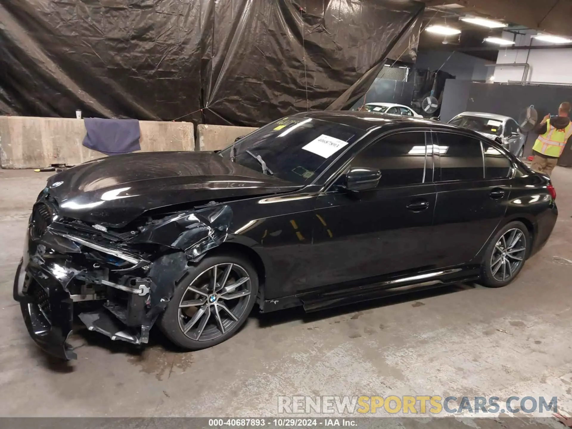 14 Photograph of a damaged car WBA5R7C05LFH42556 BMW 330I 2020
