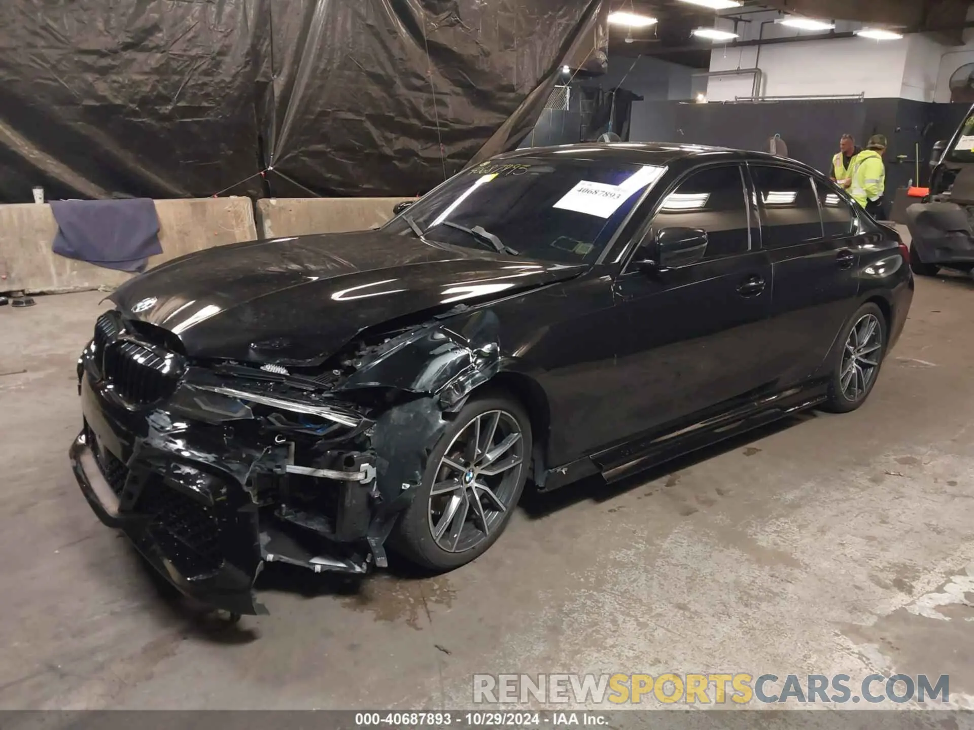 2 Photograph of a damaged car WBA5R7C05LFH42556 BMW 330I 2020