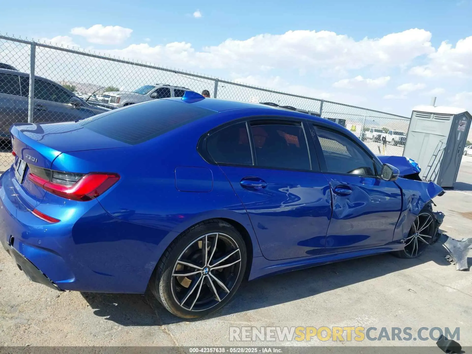 13 Photograph of a damaged car WBA5R7C05LFH48714 BMW 330I 2020