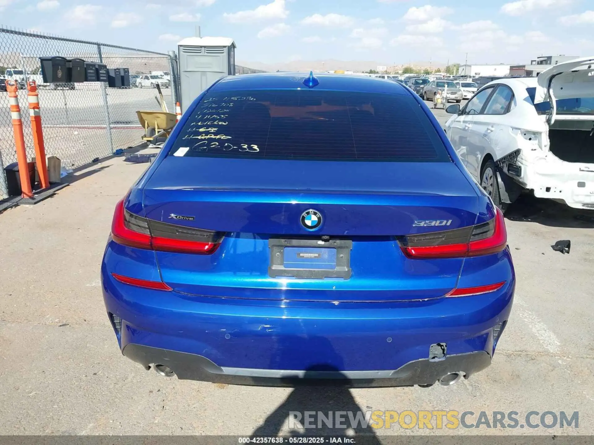 16 Photograph of a damaged car WBA5R7C05LFH48714 BMW 330I 2020