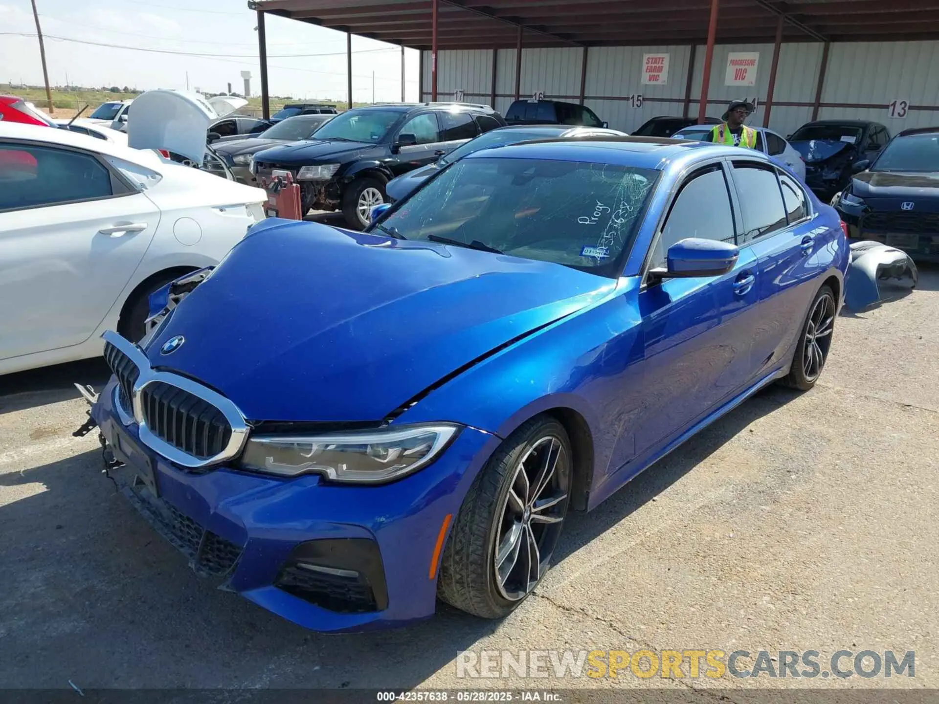 2 Photograph of a damaged car WBA5R7C05LFH48714 BMW 330I 2020