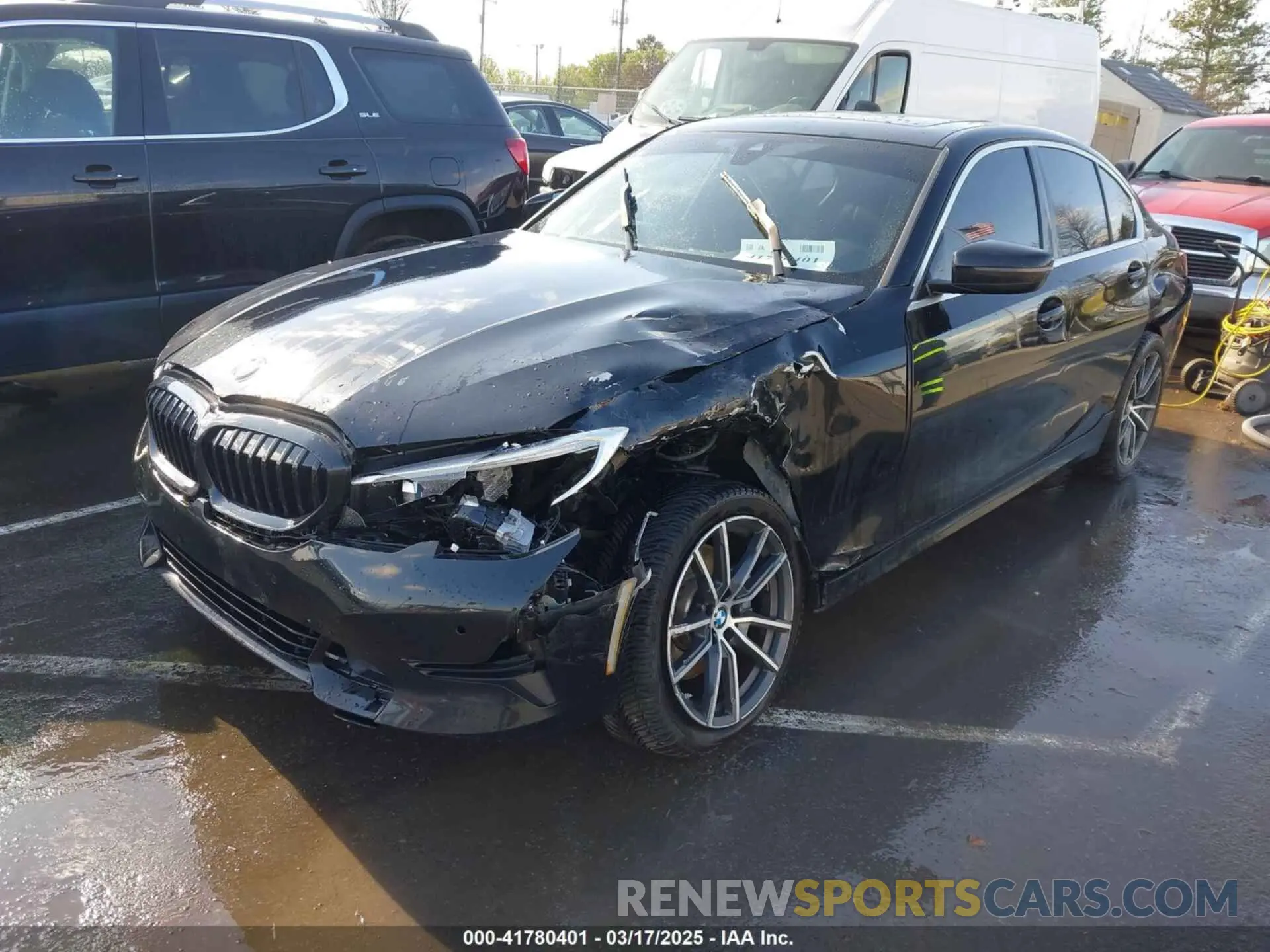 2 Photograph of a damaged car WBA5R7C06LFH40038 BMW 330I 2020