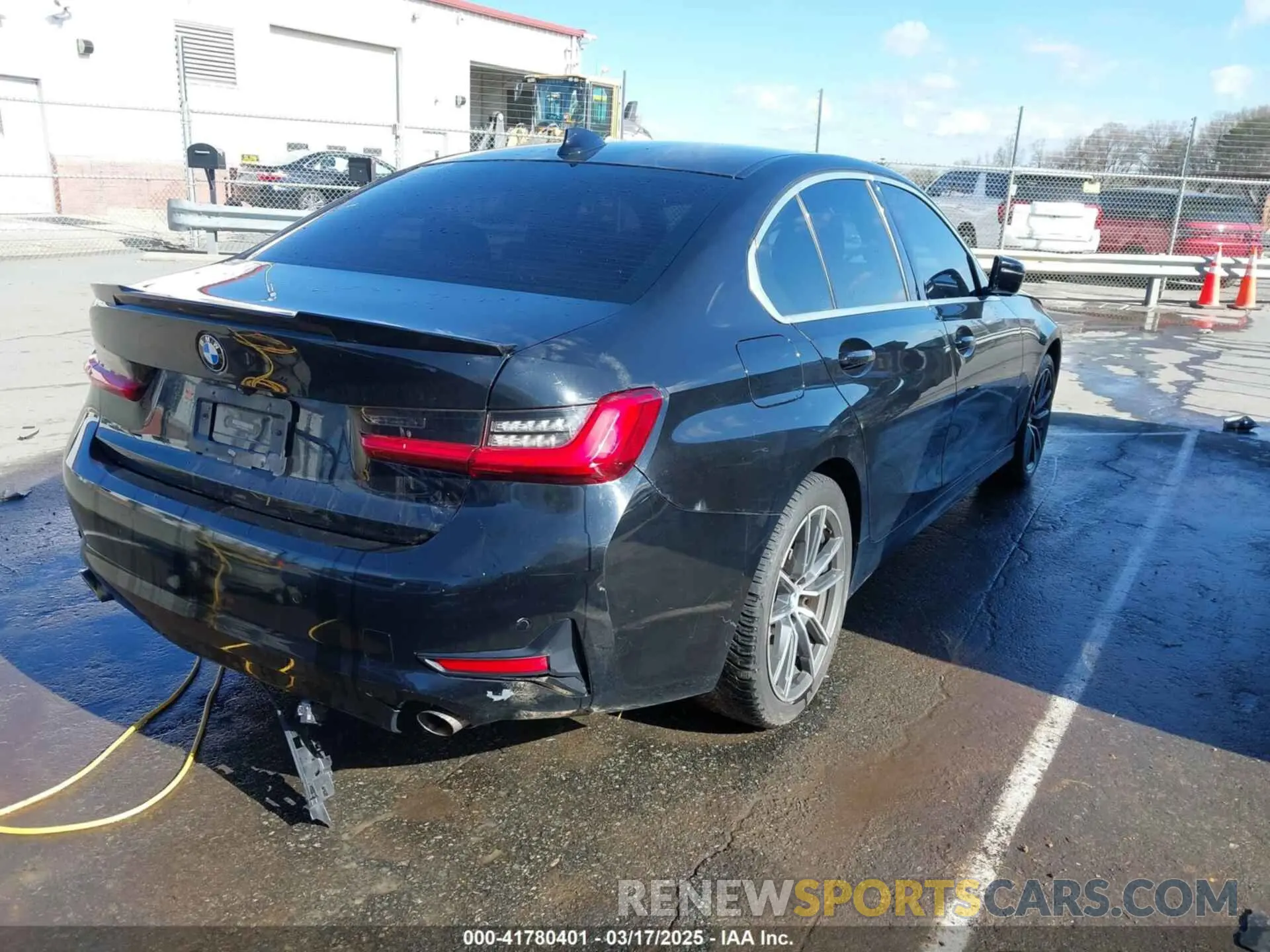 4 Photograph of a damaged car WBA5R7C06LFH40038 BMW 330I 2020