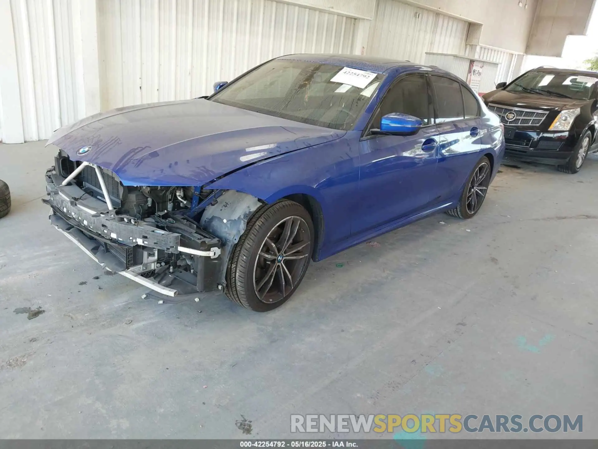 2 Photograph of a damaged car WBA5R7C07LFH41232 BMW 330I 2020