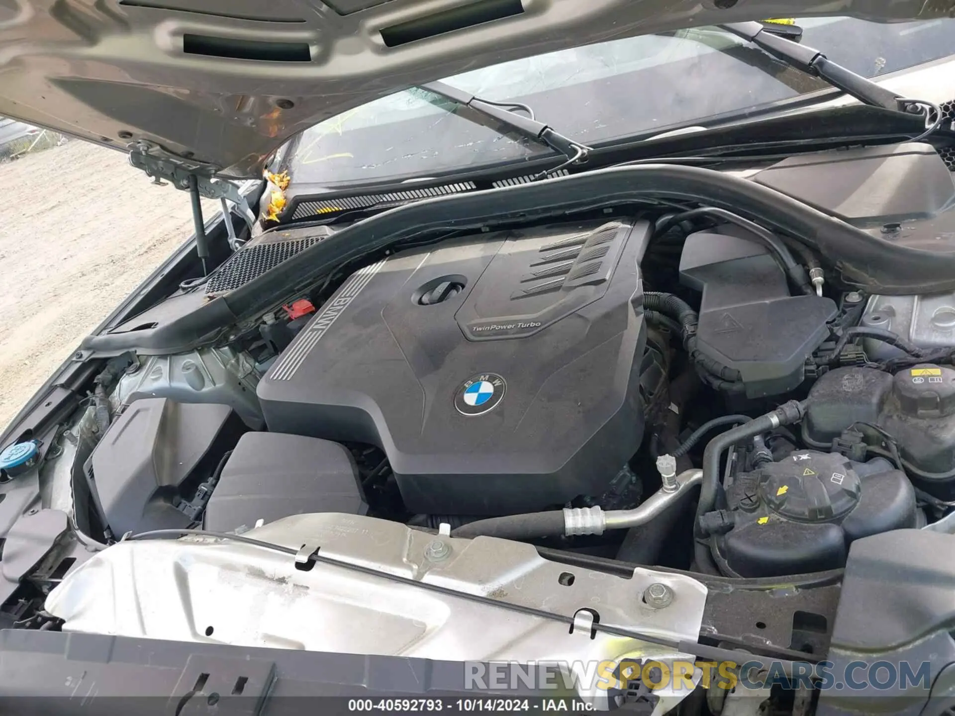10 Photograph of a damaged car WBA5R7C09LFH53785 BMW 330I 2020