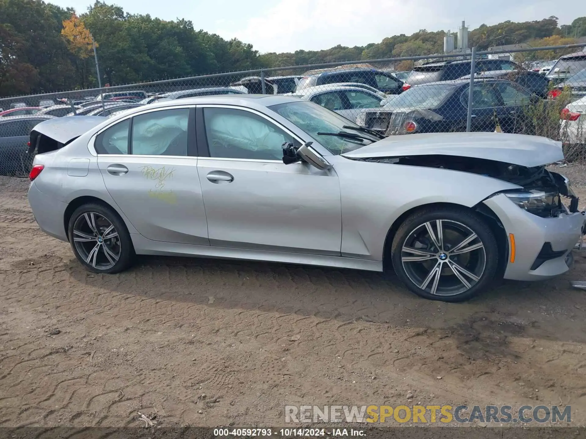 12 Photograph of a damaged car WBA5R7C09LFH53785 BMW 330I 2020