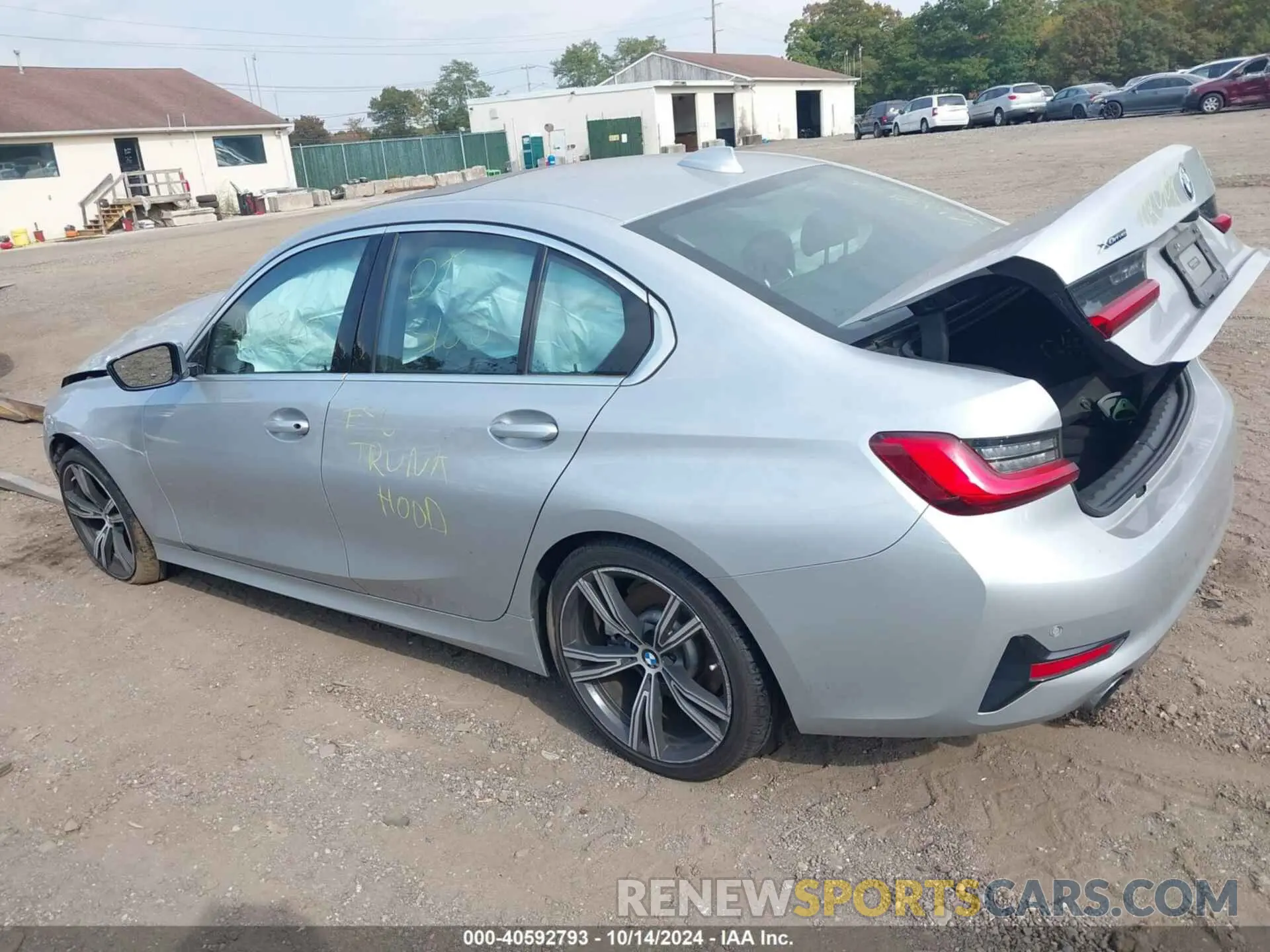 13 Photograph of a damaged car WBA5R7C09LFH53785 BMW 330I 2020