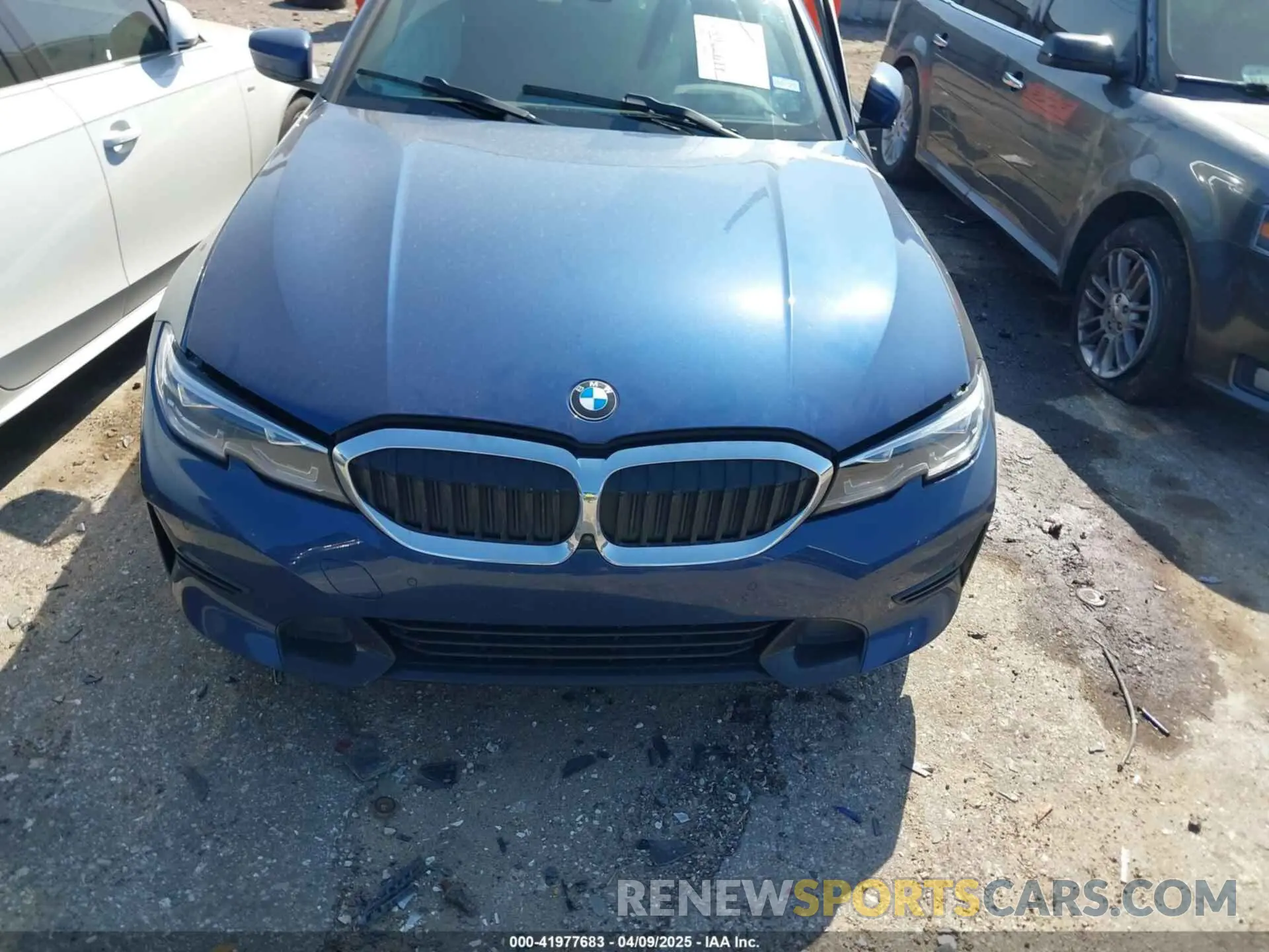 12 Photograph of a damaged car 3MW5R1J00M8C08985 BMW 330I 2021