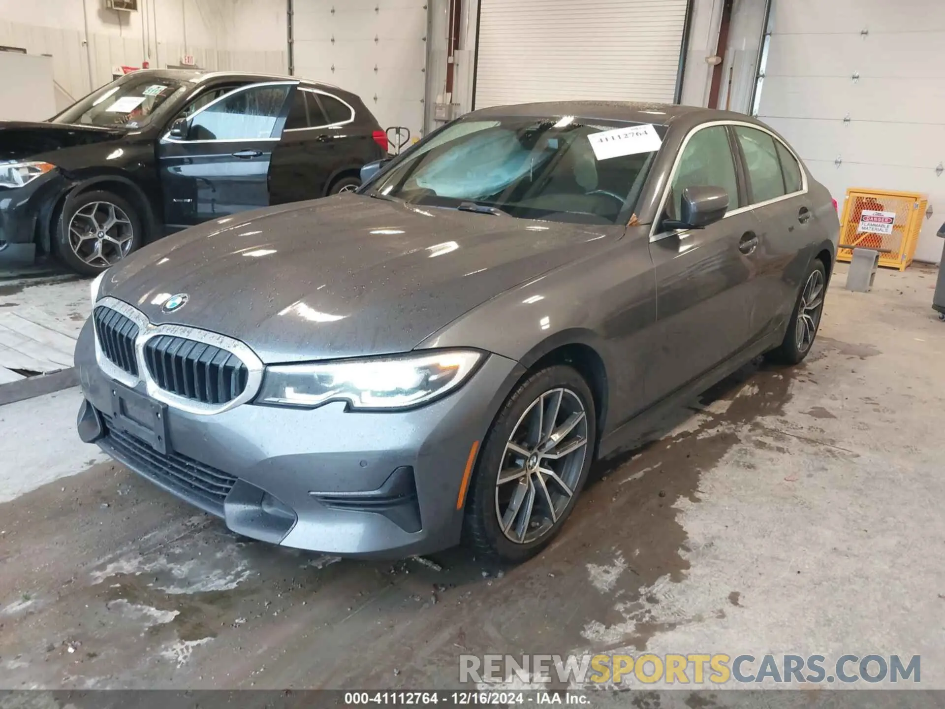 2 Photograph of a damaged car 3MW5R1J01M8C07439 BMW 330I 2021