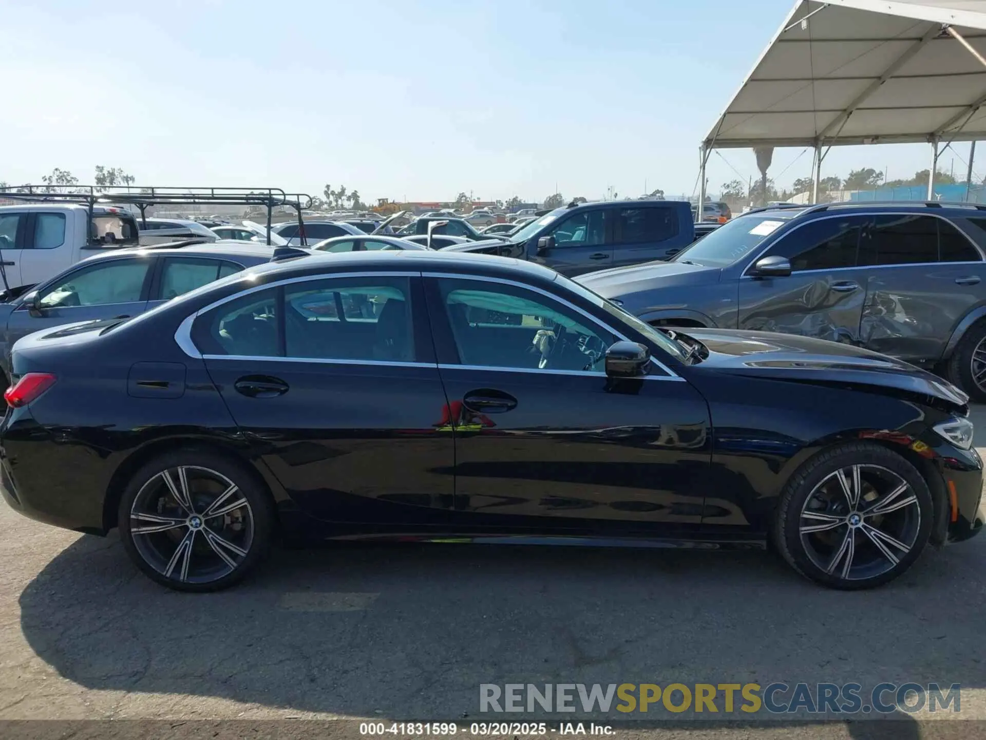 13 Photograph of a damaged car 3MW5R1J02M8B87329 BMW 330I 2021