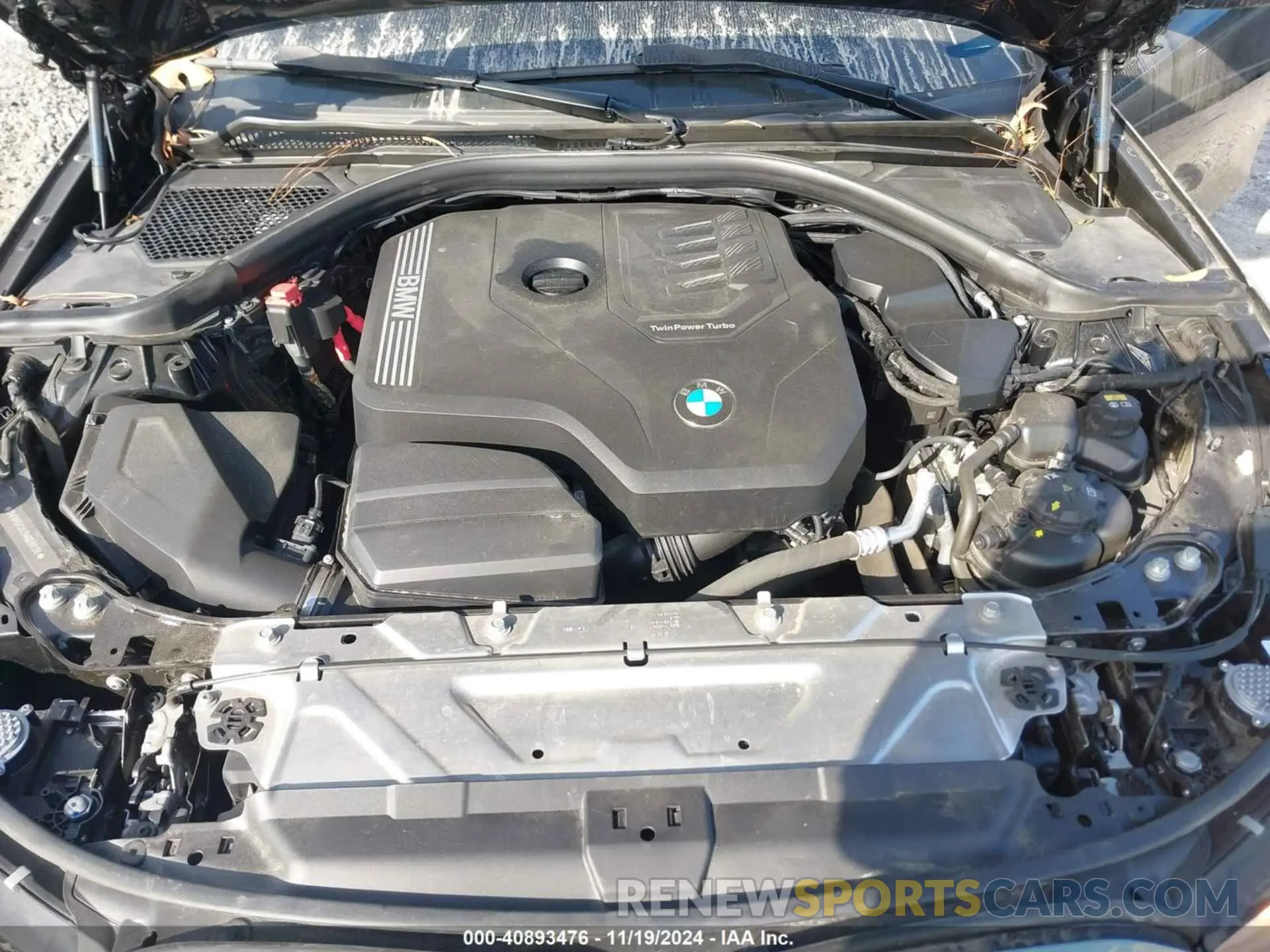 10 Photograph of a damaged car 3MW5R1J03M8B88196 BMW 330I 2021