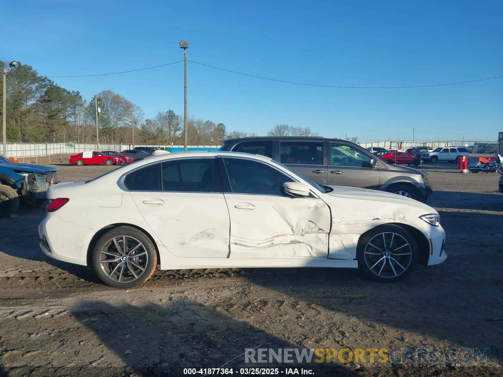 13 Photograph of a damaged car 3MW5R1J04M8B52601 BMW 330I 2021