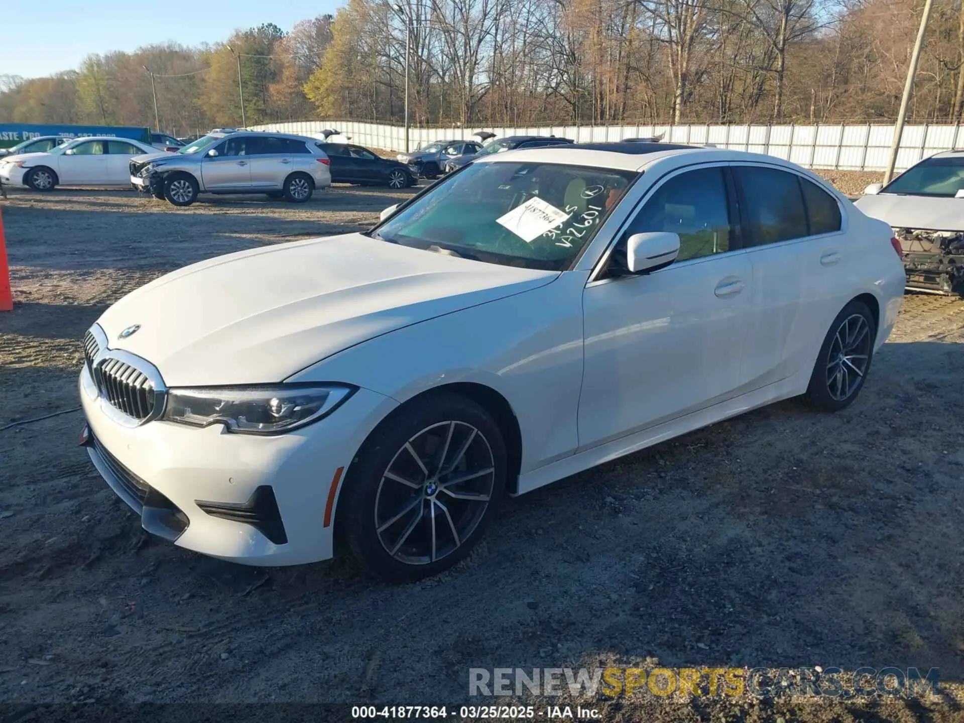 2 Photograph of a damaged car 3MW5R1J04M8B52601 BMW 330I 2021