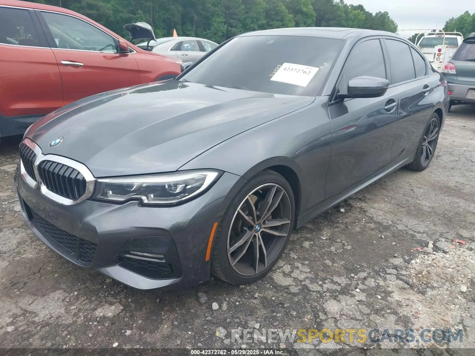 2 Photograph of a damaged car 3MW5R1J05M8B79581 BMW 330I 2021
