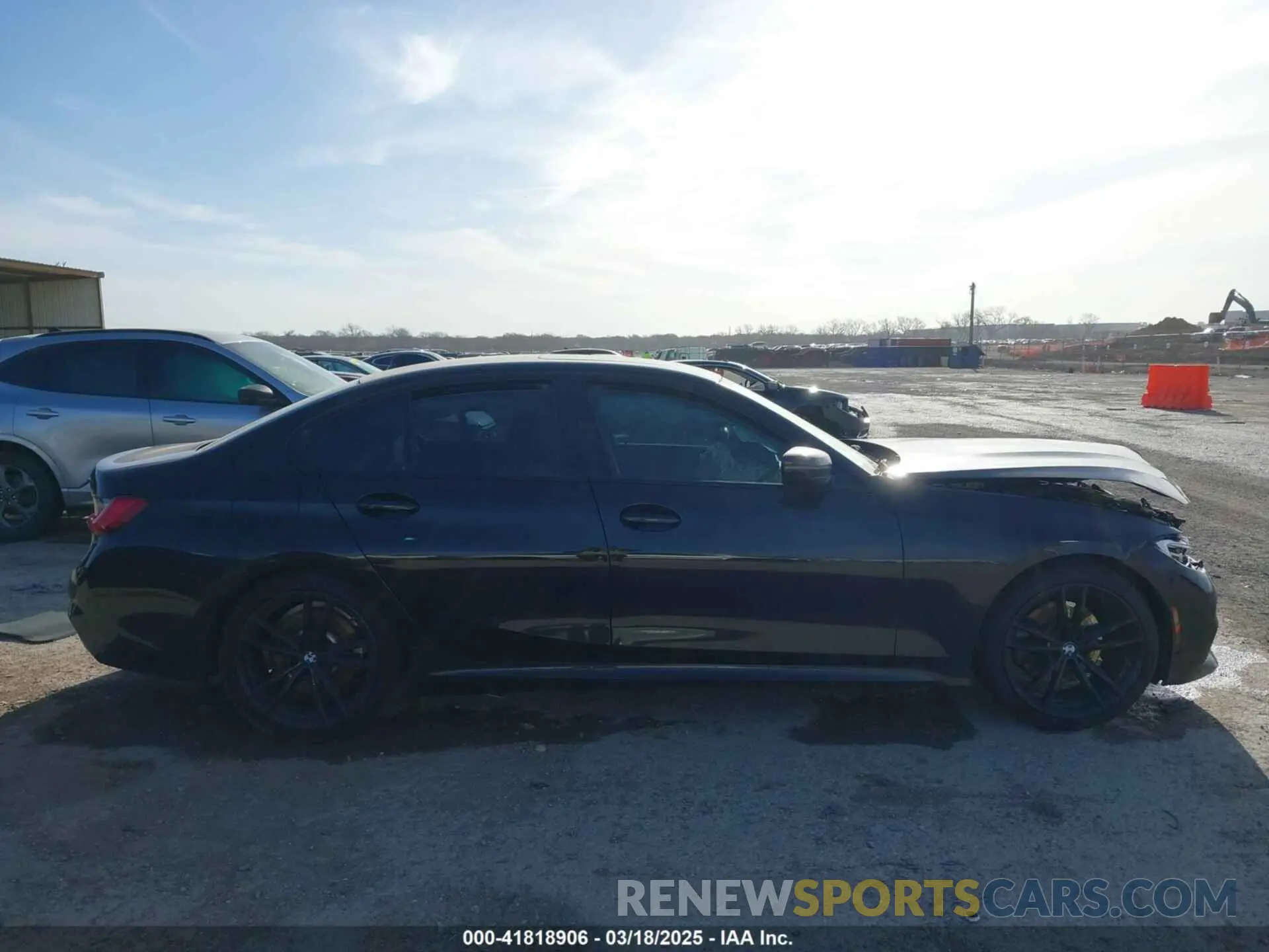 13 Photograph of a damaged car 3MW5R1J05M8B84800 BMW 330I 2021