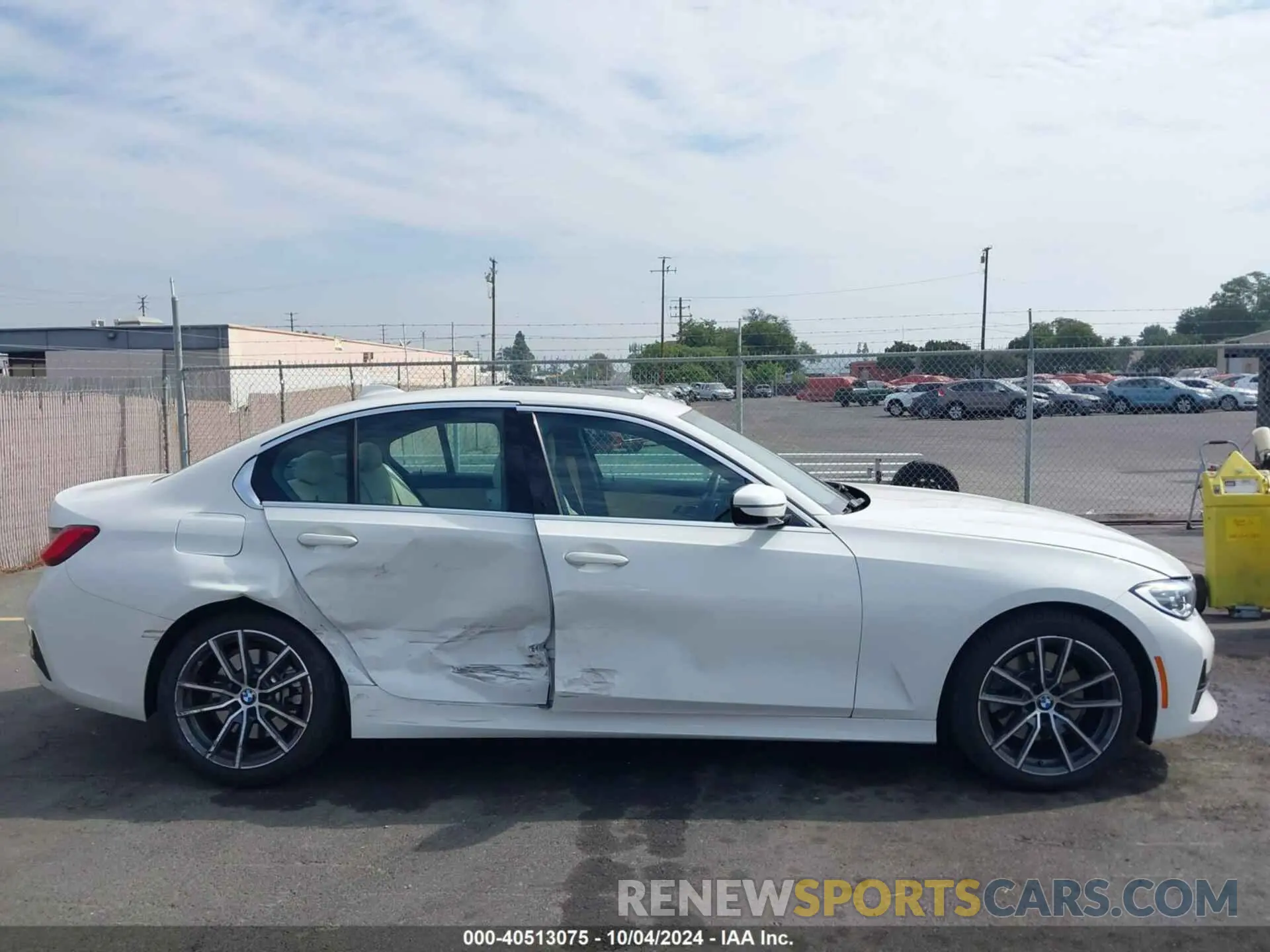13 Photograph of a damaged car 3MW5R1J07M8B67075 BMW 330I 2021