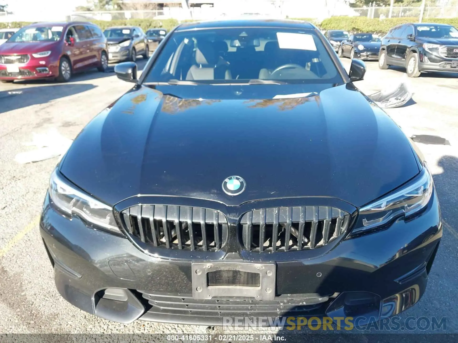 12 Photograph of a damaged car 3MW5R1J08M8B51760 BMW 330I 2021