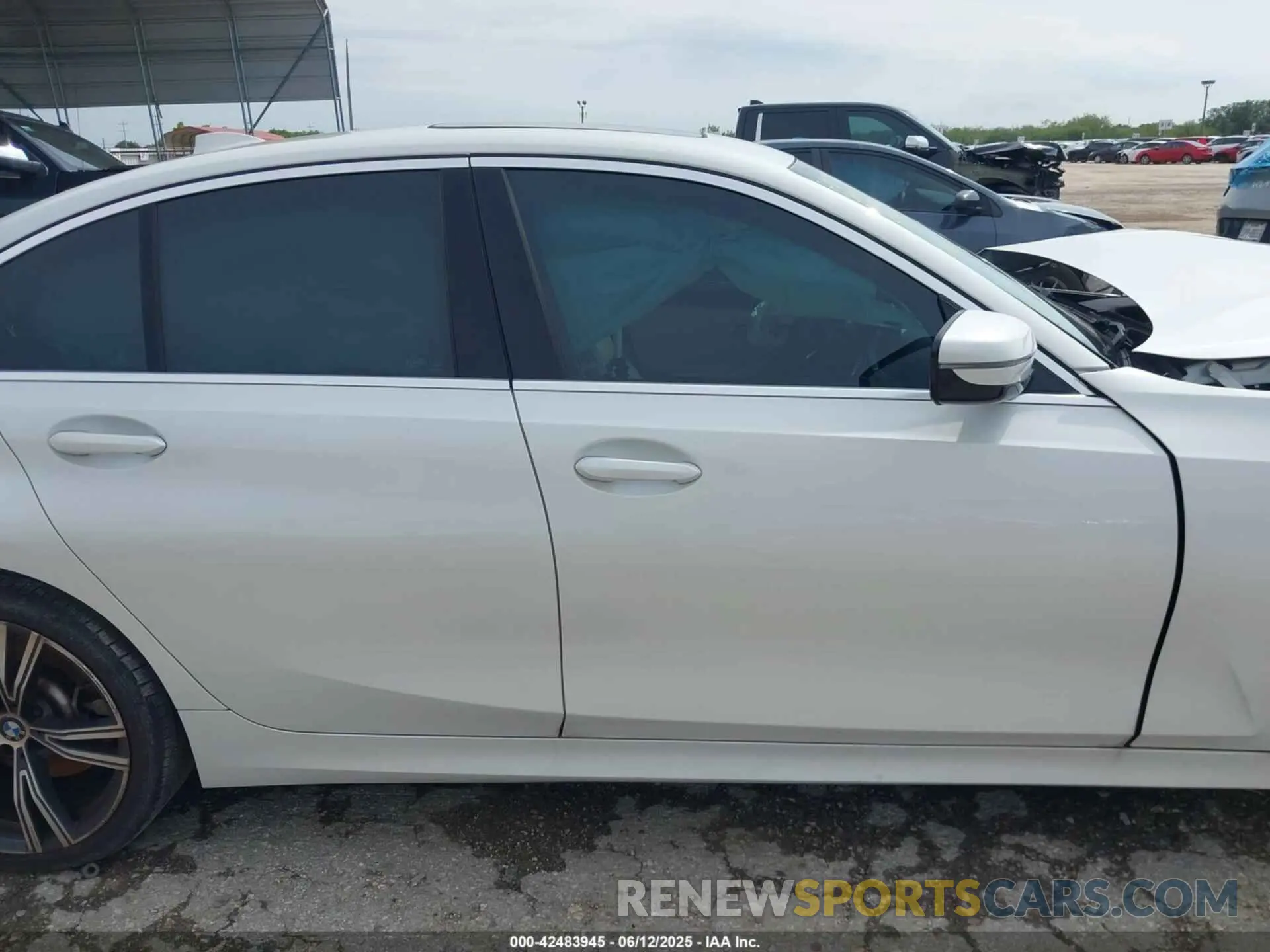 13 Photograph of a damaged car 3MW5R1J09M8C08399 BMW 330I 2021