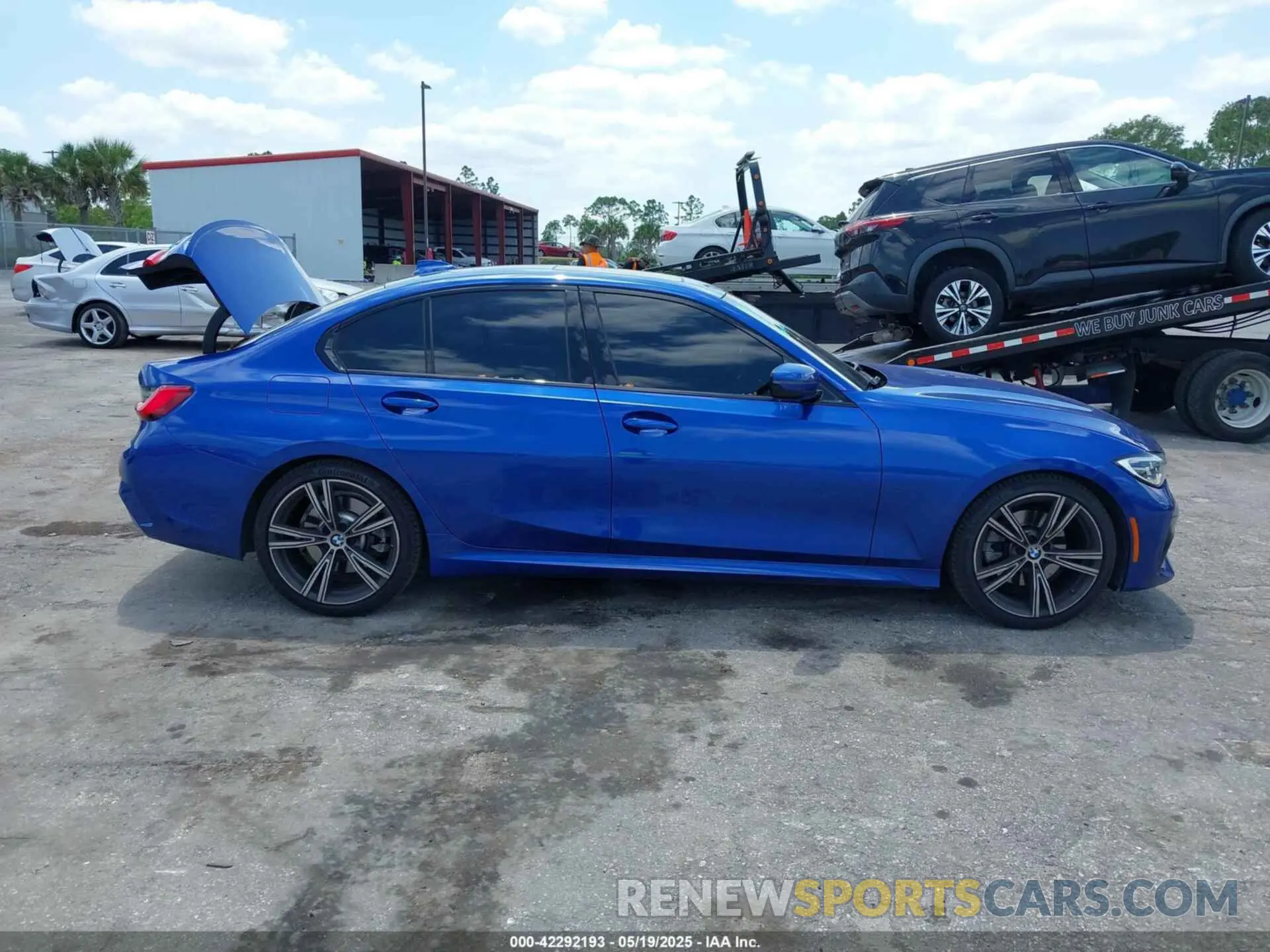 13 Photograph of a damaged car 3MW5R1J0XM8B54157 BMW 330I 2021