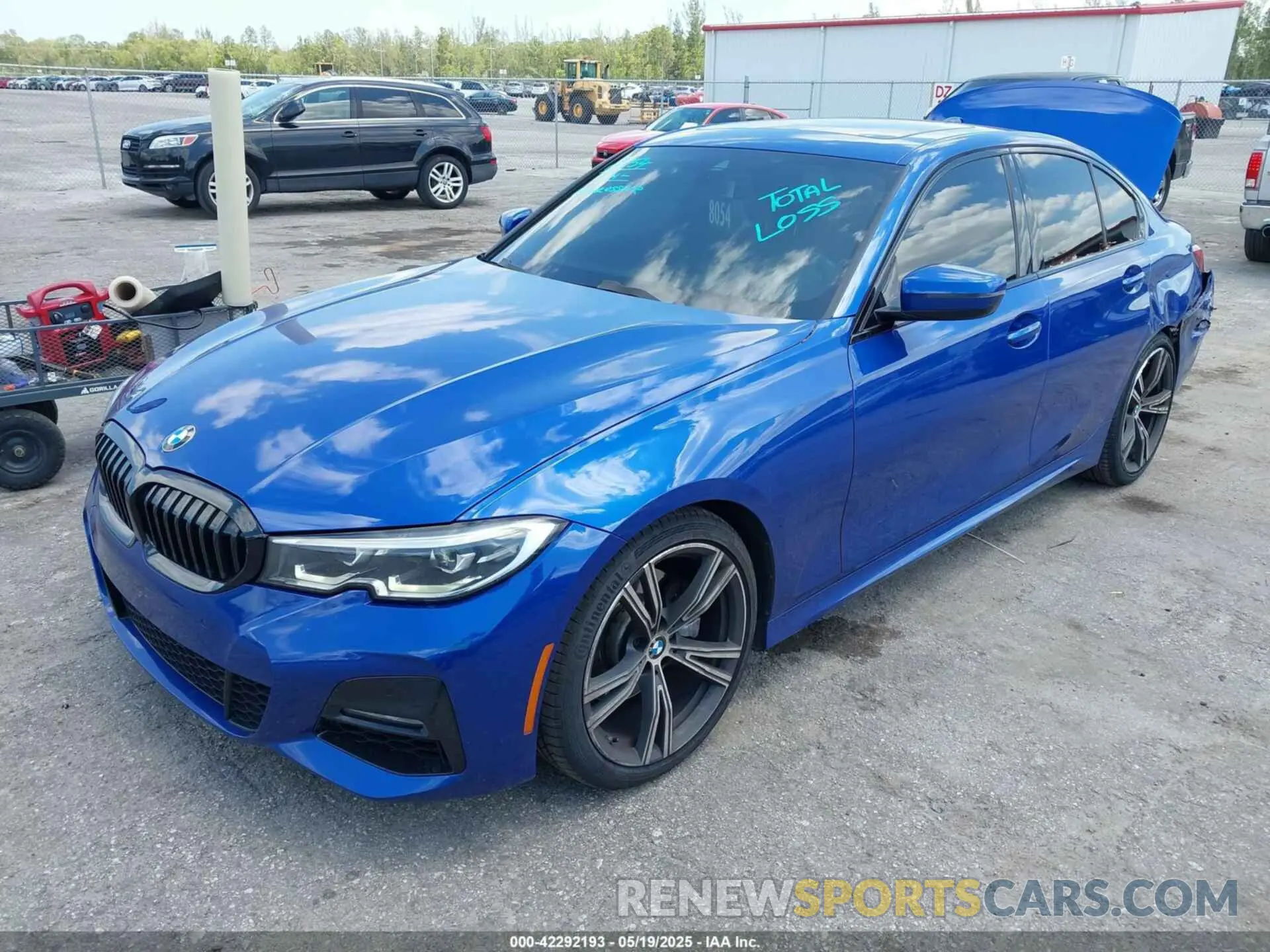 2 Photograph of a damaged car 3MW5R1J0XM8B54157 BMW 330I 2021