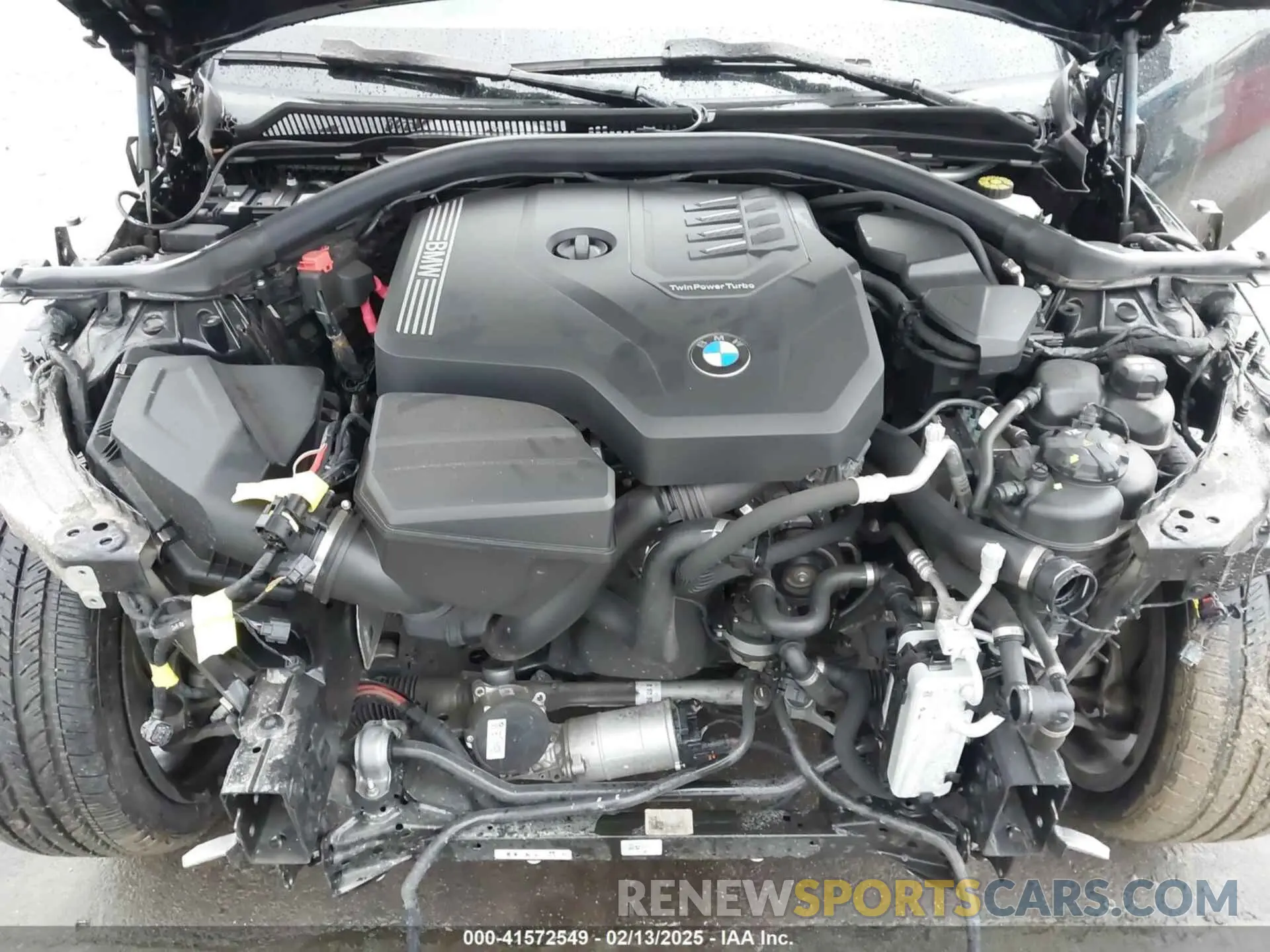 10 Photograph of a damaged car 3MW5R1J0XM8C18729 BMW 330I 2021