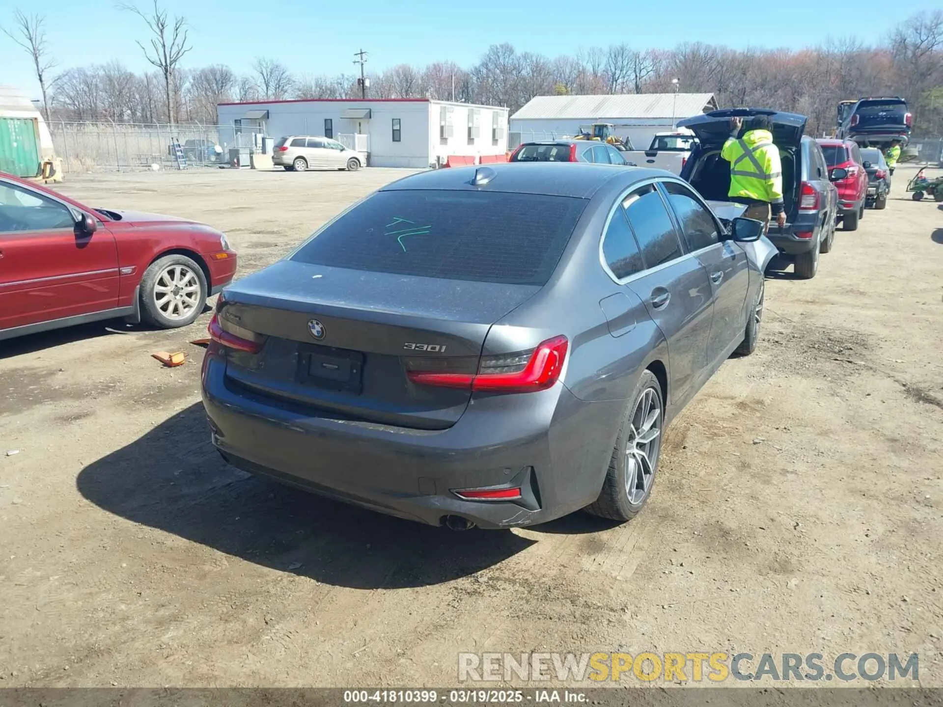 4 Photograph of a damaged car 3MW5R7J00M8B97750 BMW 330I 2021