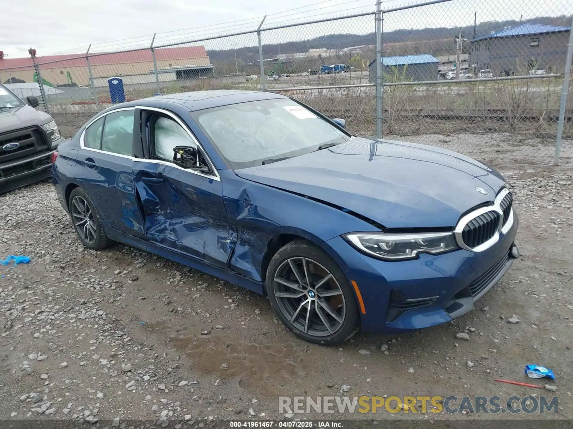 1 Photograph of a damaged car 3MW5R7J02M8C03547 BMW 330I 2021
