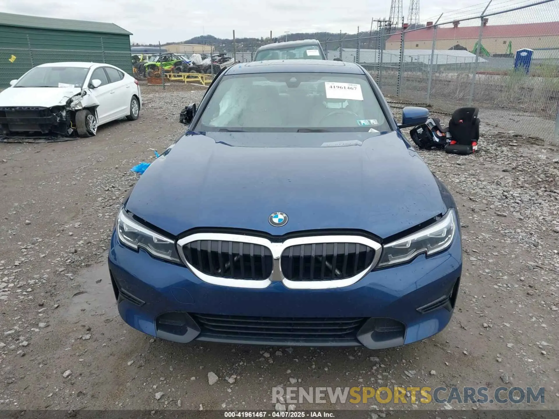 12 Photograph of a damaged car 3MW5R7J02M8C03547 BMW 330I 2021