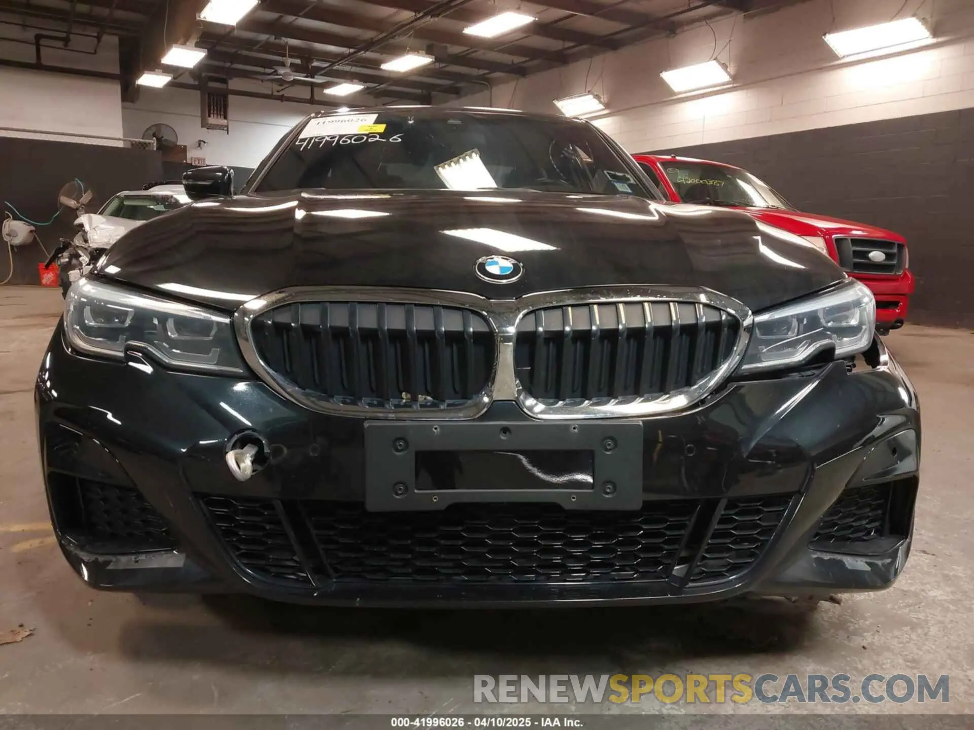 13 Photograph of a damaged car 3MW5R7J05M8B48303 BMW 330I 2021