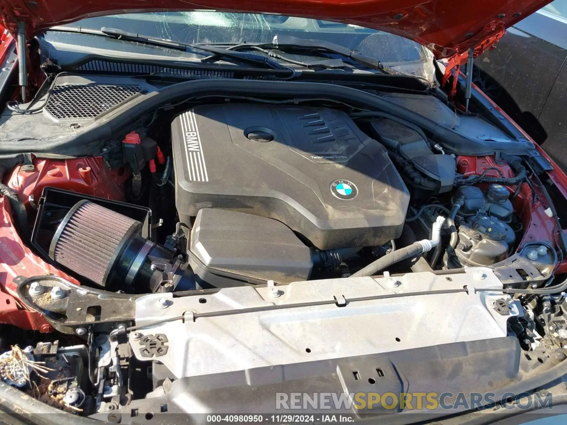10 Photograph of a damaged car 3MW5R7J06M8B48407 BMW 330I 2021