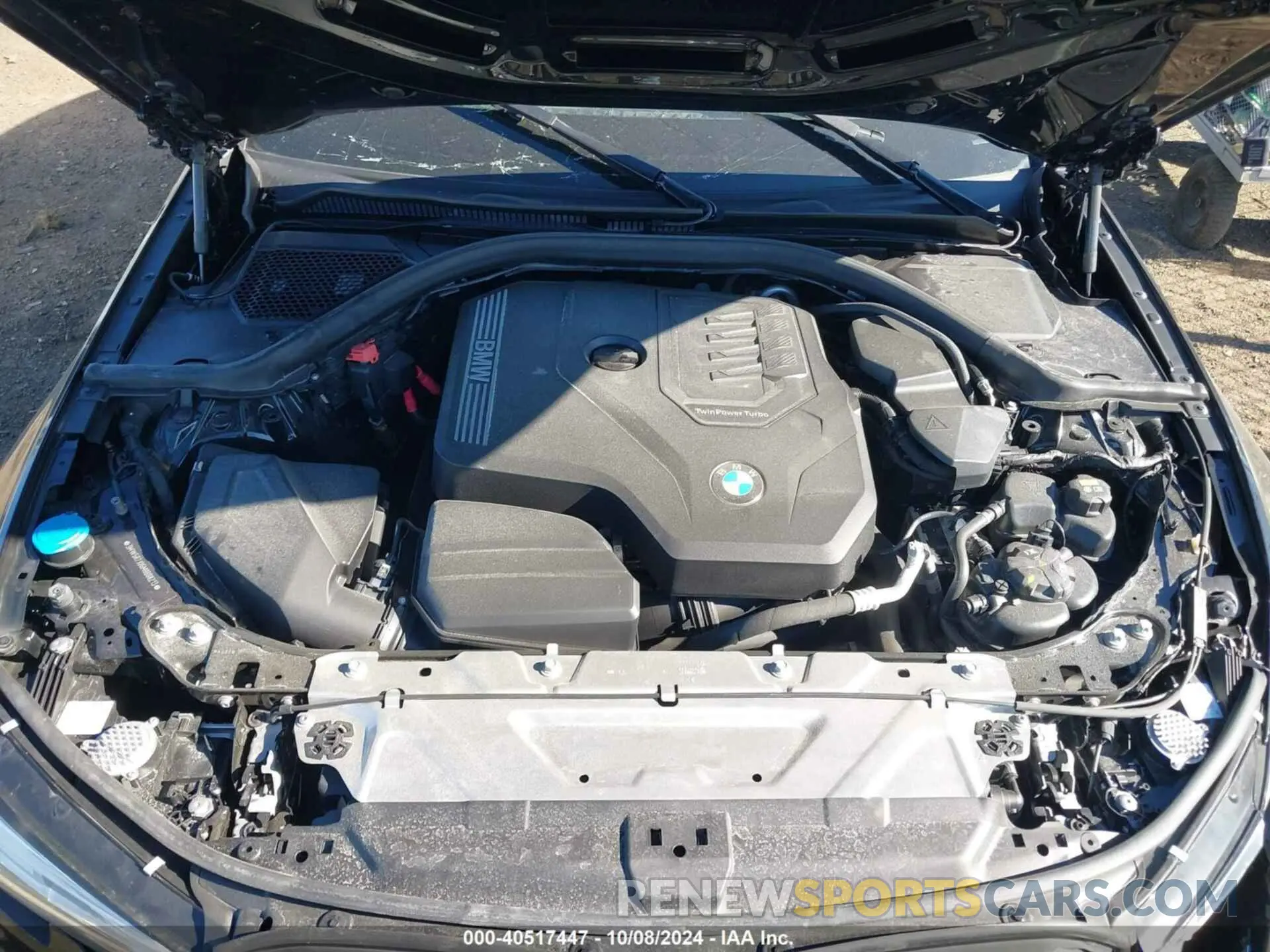 10 Photograph of a damaged car 3MW5R7J06M8B88213 BMW 330I 2021