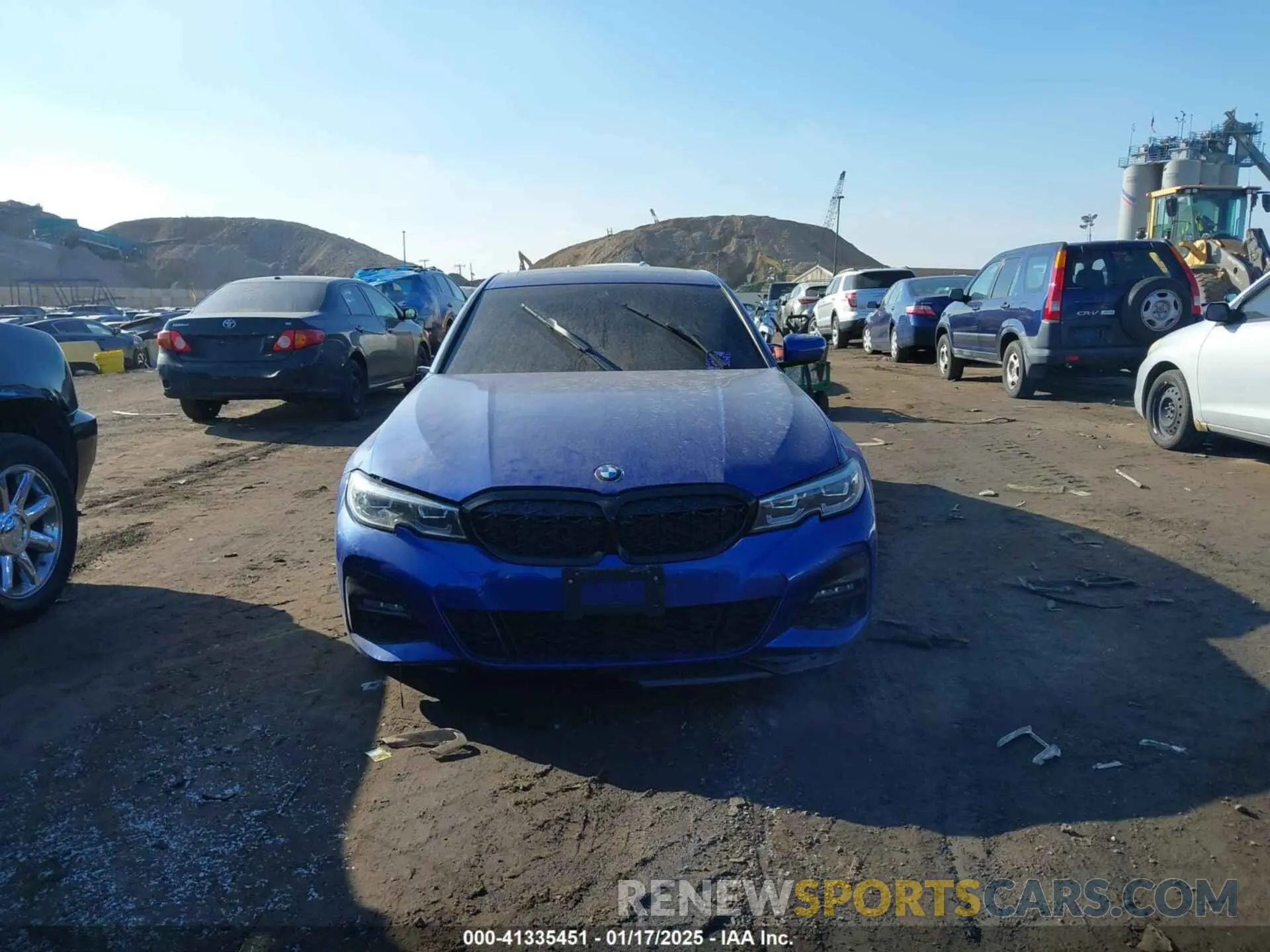 13 Photograph of a damaged car 3MW5R7J06M8C01994 BMW 330I 2021