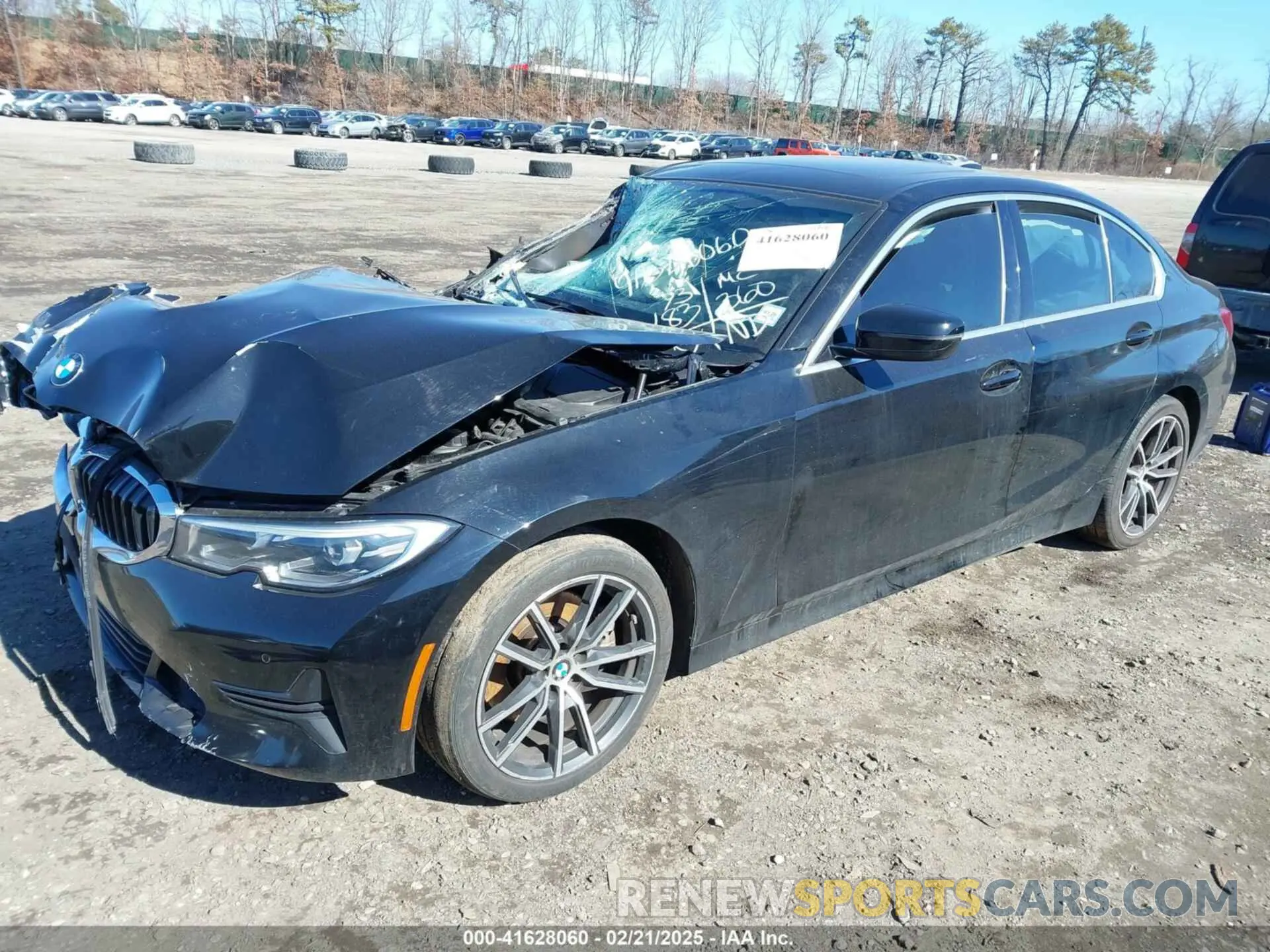 2 Photograph of a damaged car 3MW5R7J08M8B81635 BMW 330I 2021