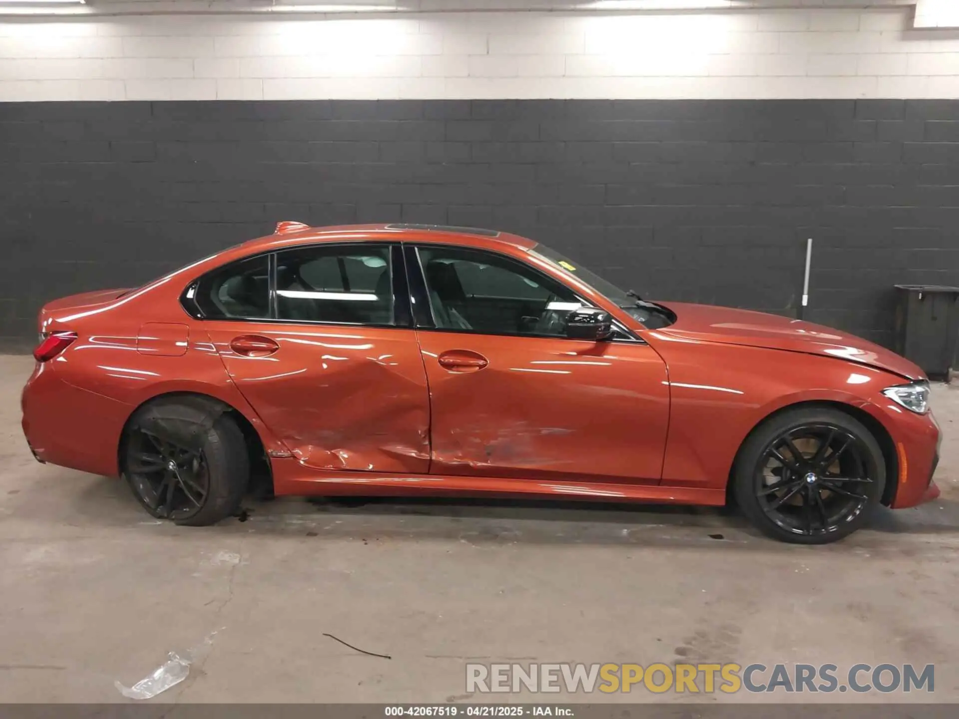 13 Photograph of a damaged car 3MW5R7J08M8B83479 BMW 330I 2021