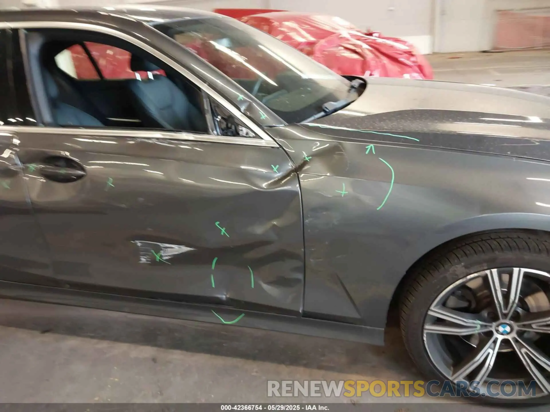 20 Photograph of a damaged car 3MW5R7J09M8C00676 BMW 330I 2021