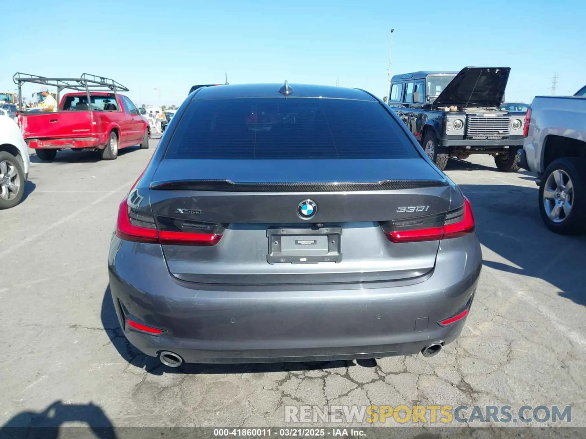 16 Photograph of a damaged car WBA5R7C06MFL21234 BMW 330I 2021
