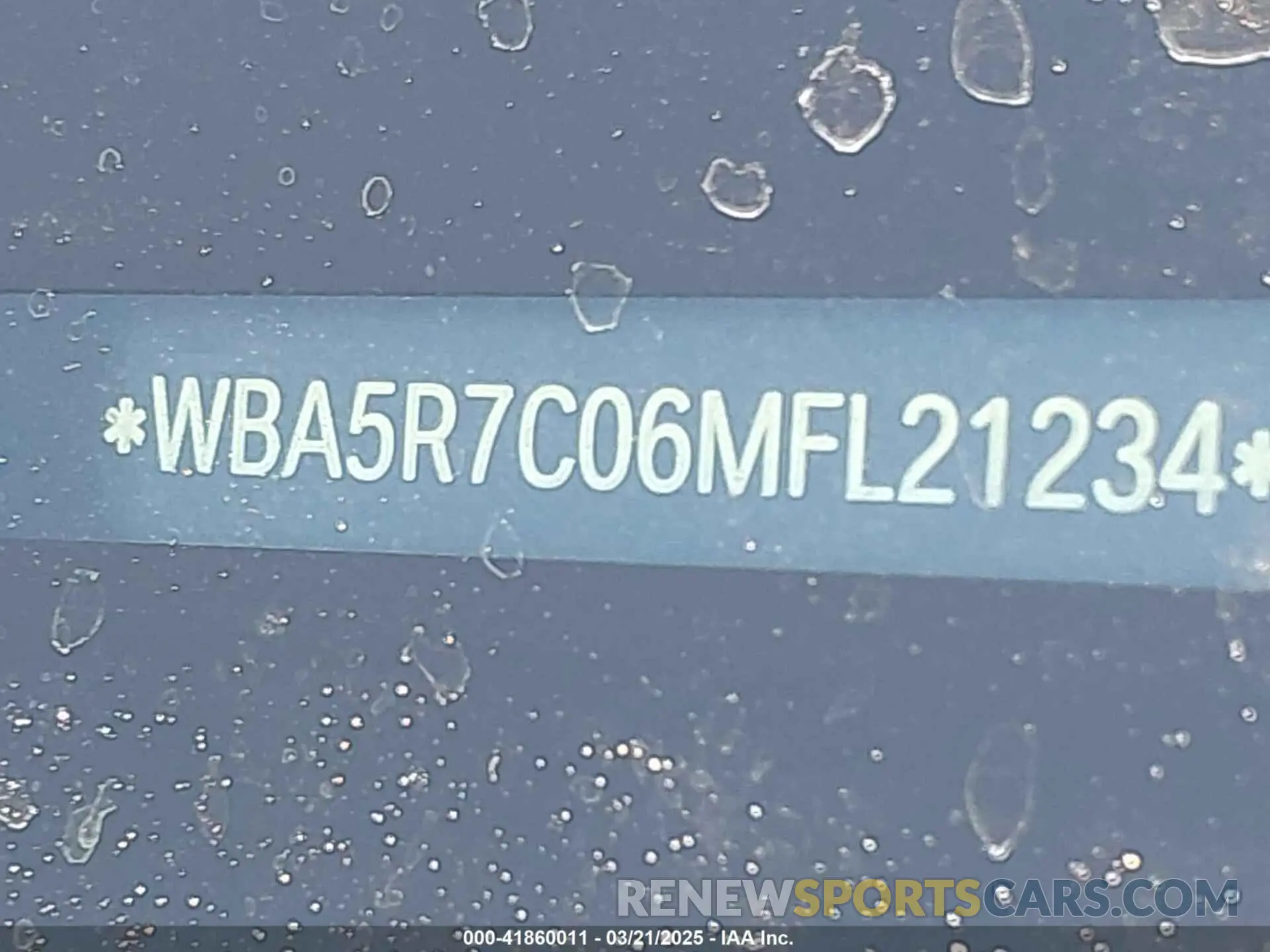 9 Photograph of a damaged car WBA5R7C06MFL21234 BMW 330I 2021