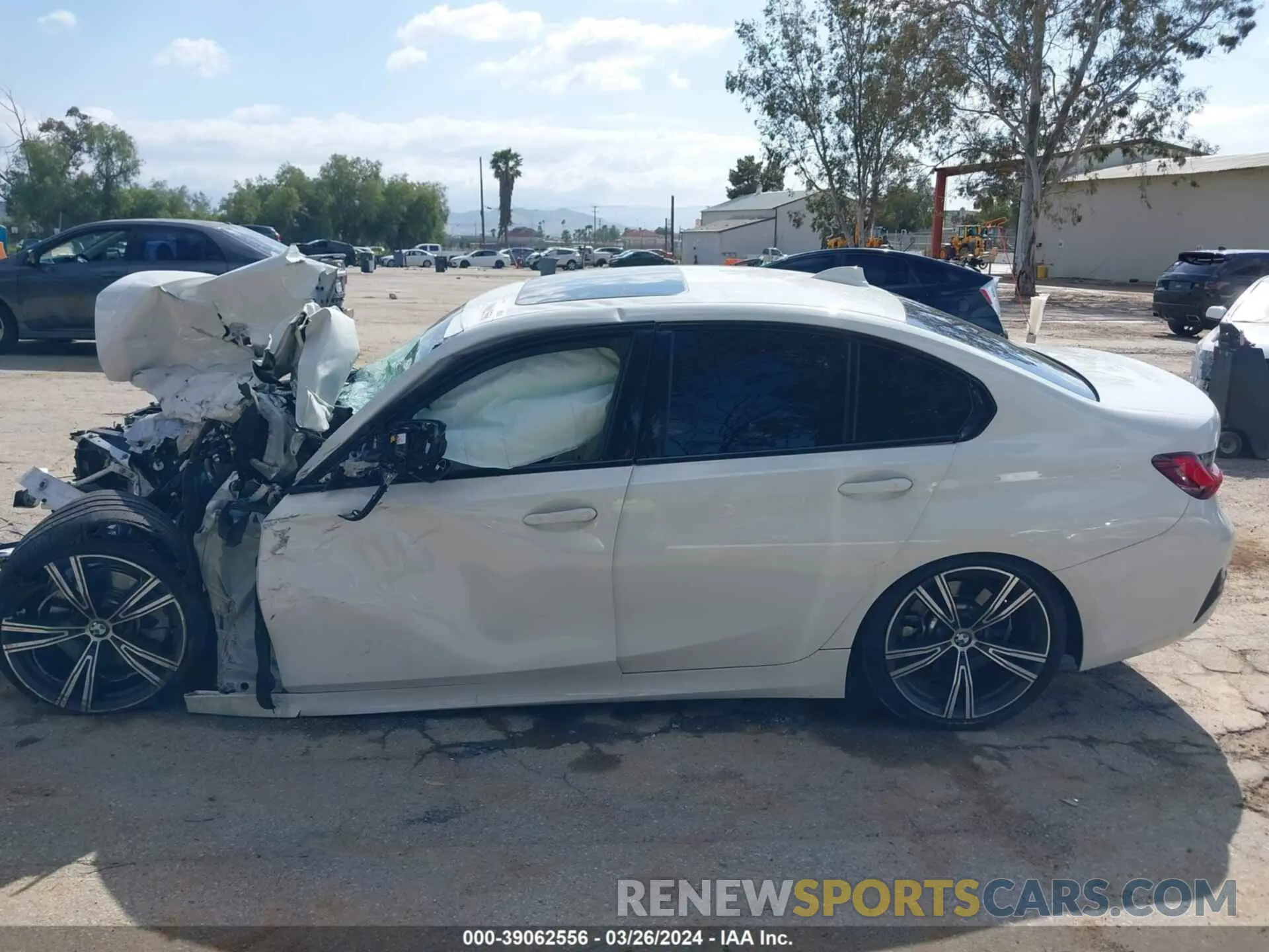 13 Photograph of a damaged car 3MW5R1J02N8C22999 BMW 330I 2022