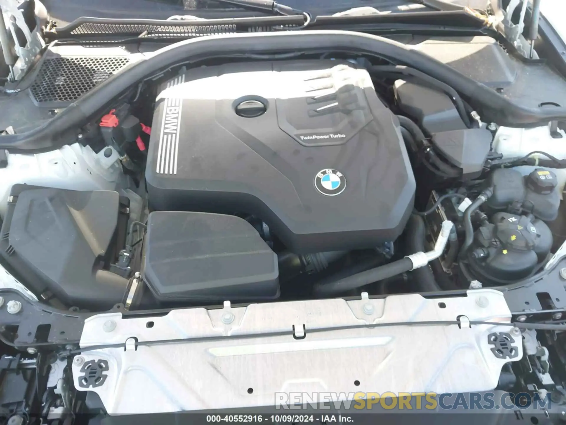 10 Photograph of a damaged car 3MW5R1J02N8C39933 BMW 330I 2022
