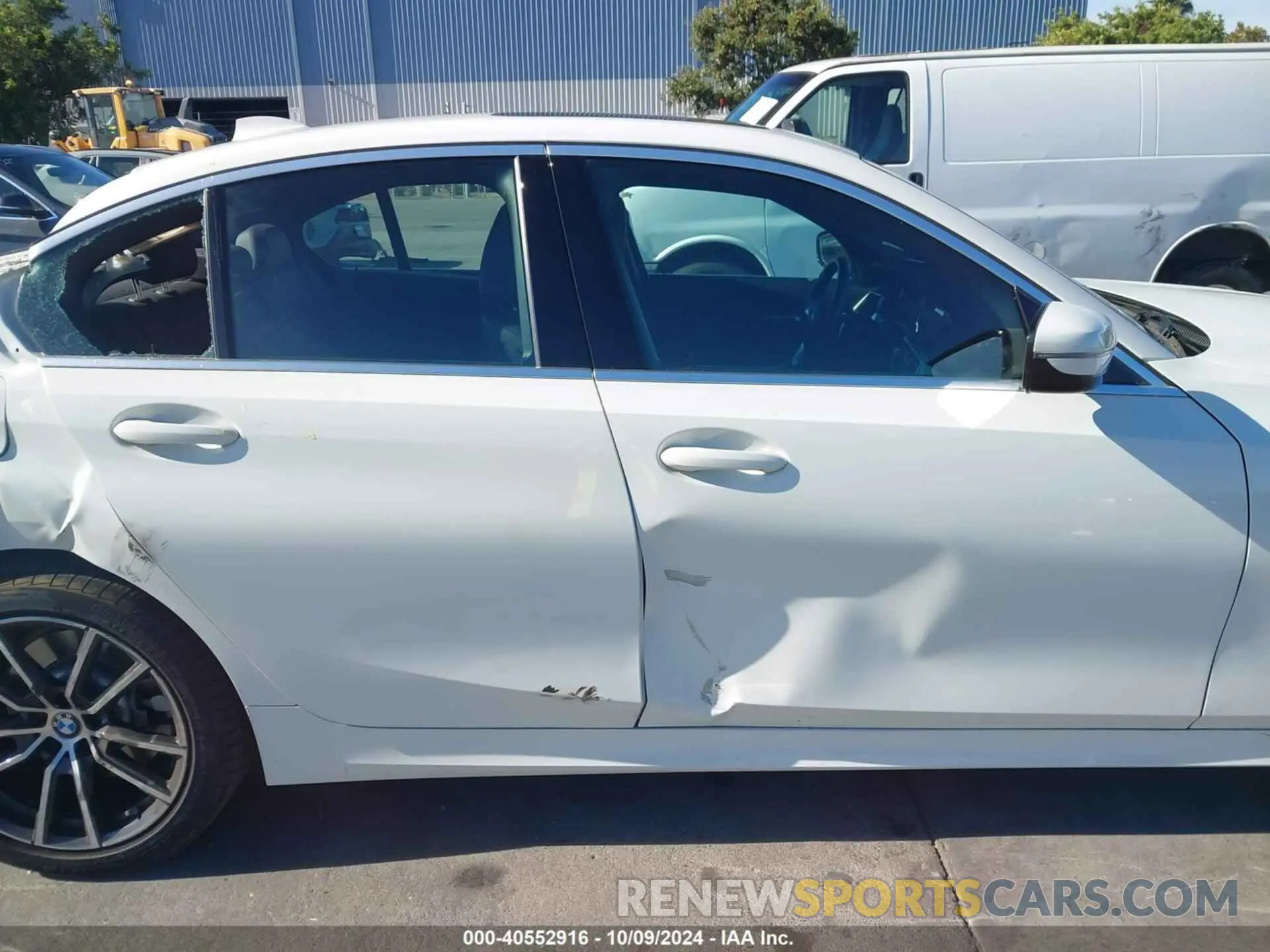 13 Photograph of a damaged car 3MW5R1J02N8C39933 BMW 330I 2022