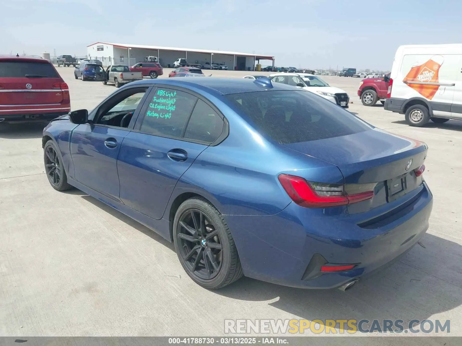 3 Photograph of a damaged car 3MW5R1J06N8C32399 BMW 330I 2022